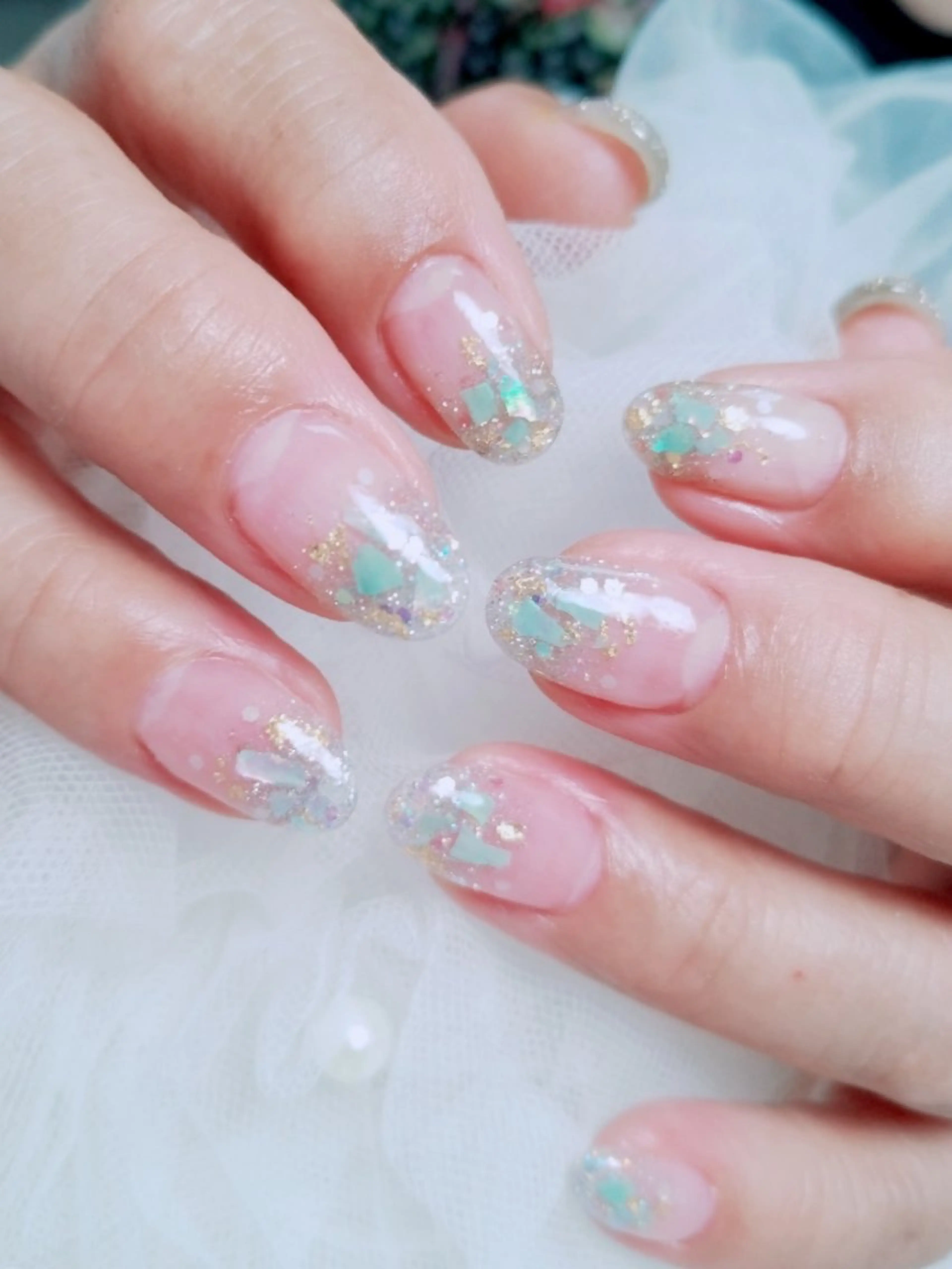 ネイル ハンドネイル 門戸厄神プライベートサロンulunail所属・ulunail mikaのネイルデザイン