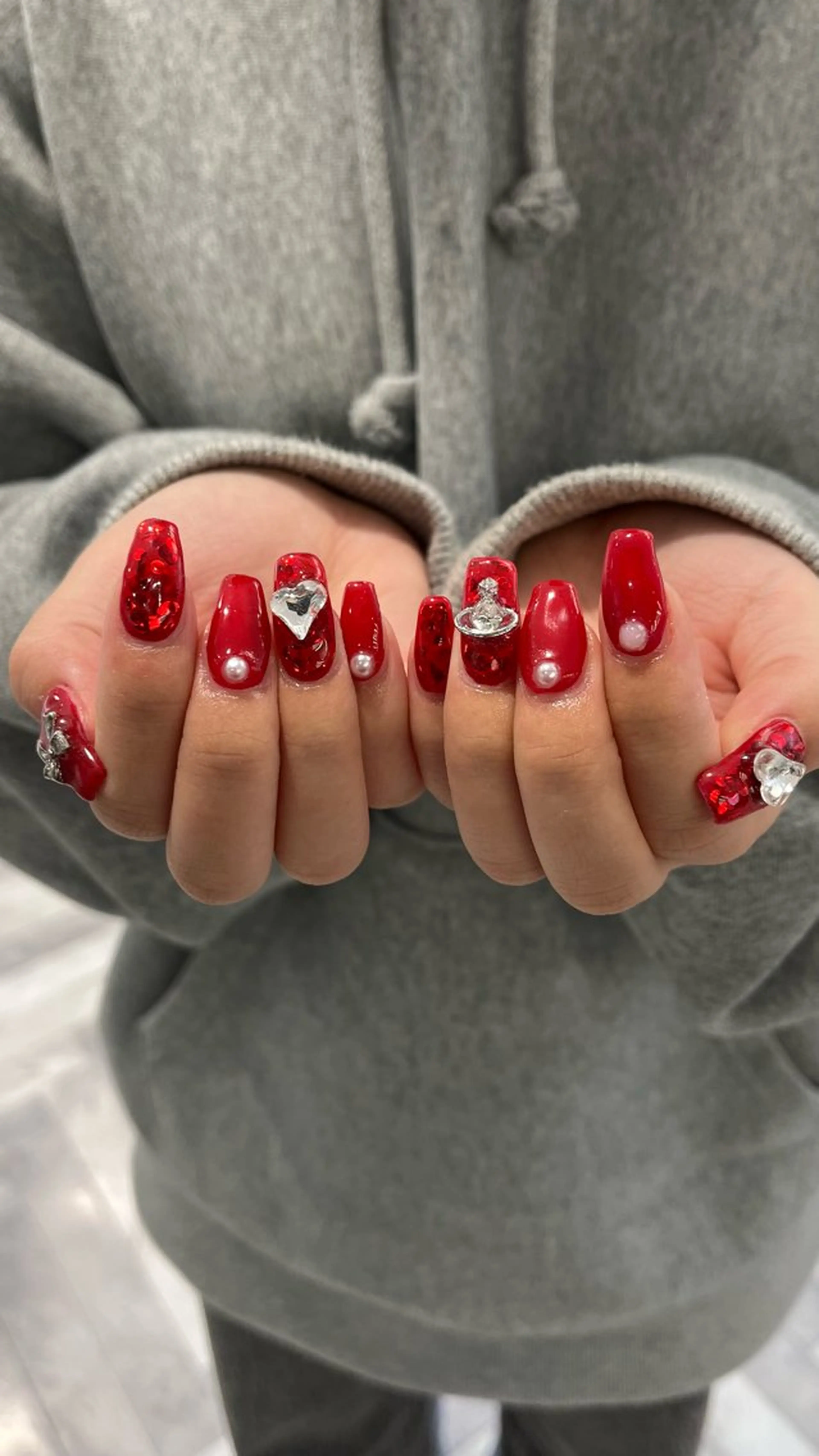 ネイル mai🤍縮毛酸性ス トレート/アイリストのヘアスタイル