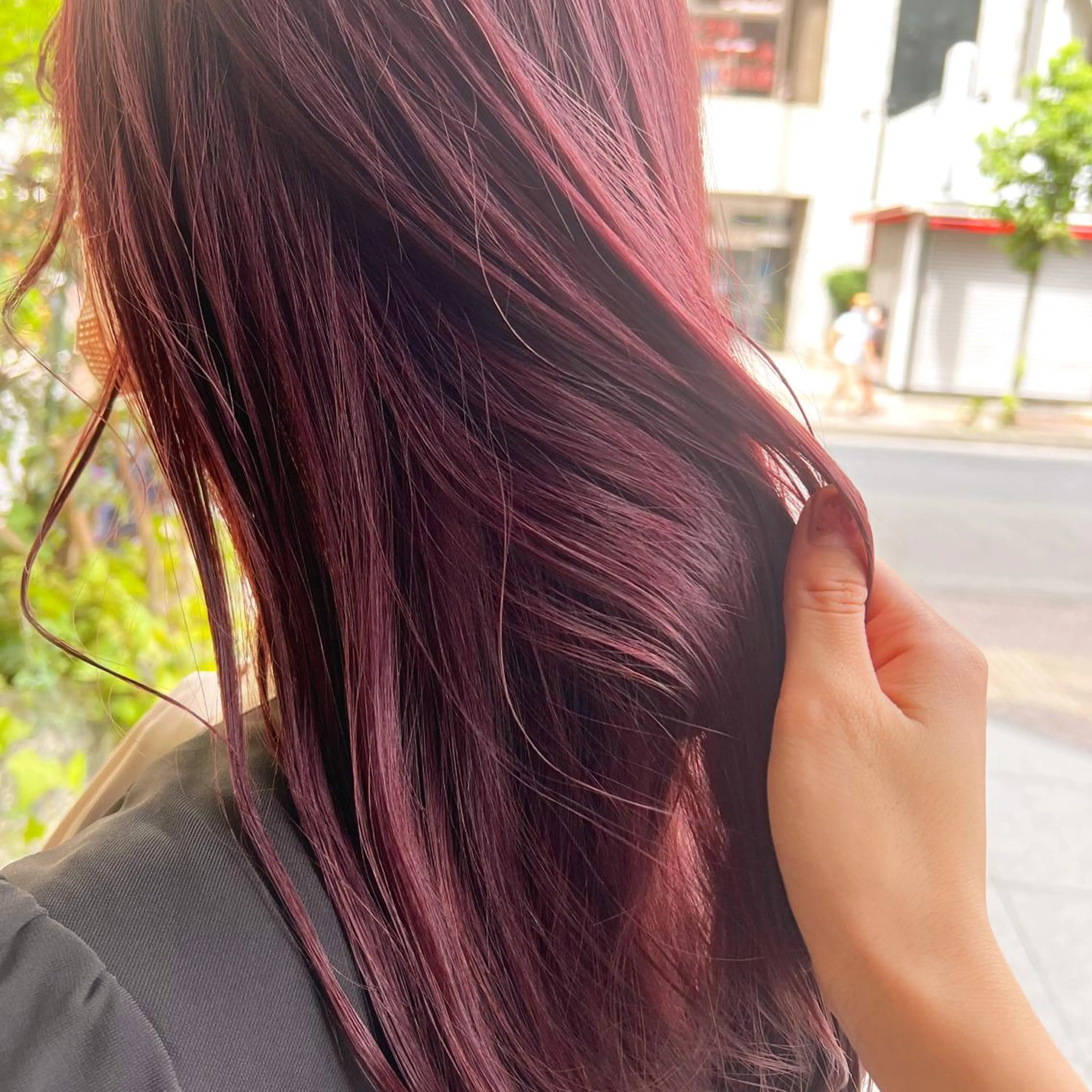 ロング ヘアカラー 学生人気no.1 🦋ナツミのヘアスタイル