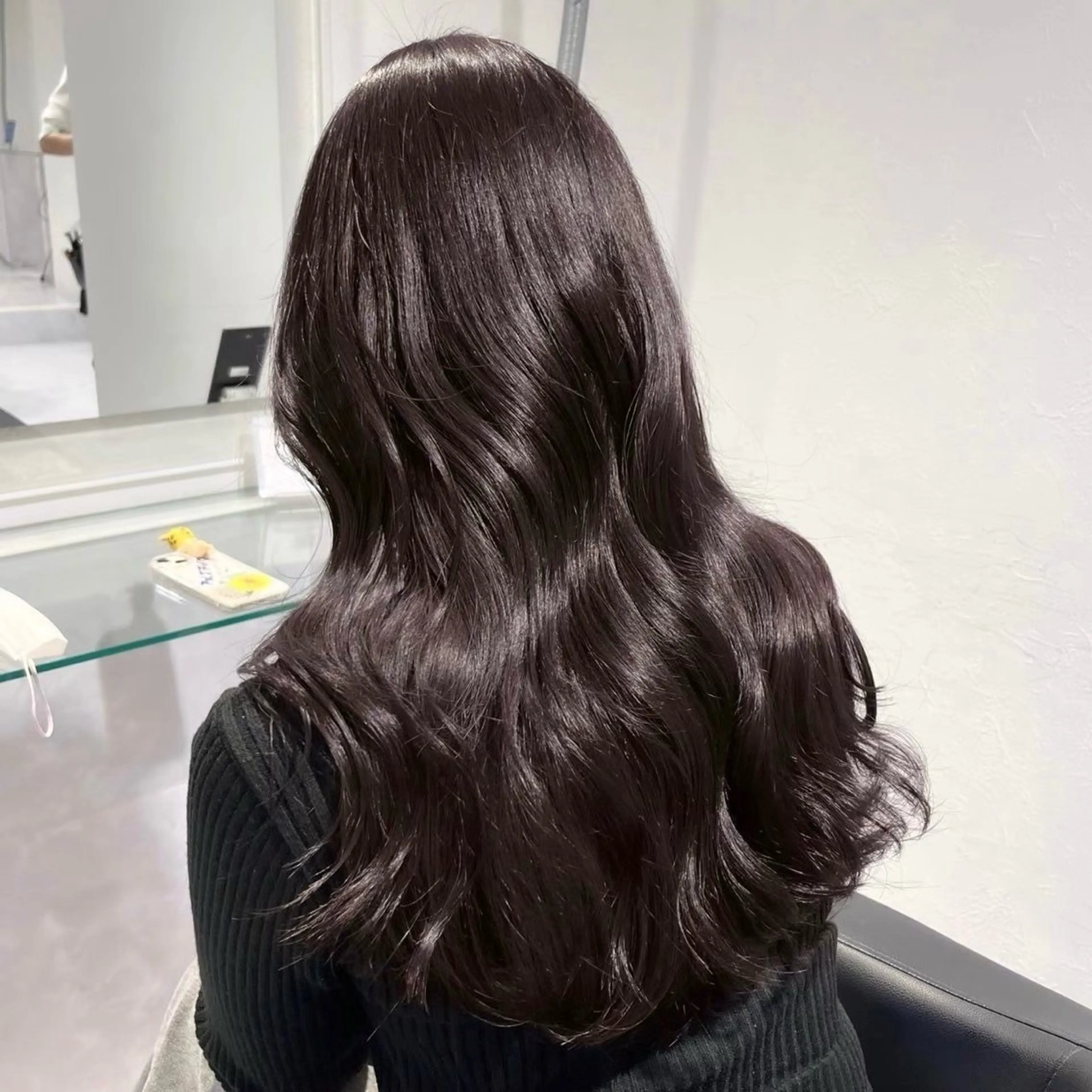 ロング カラー ブラウンカラー チョコレートブラウン ロング 大人上品ベージュ 🎀HARUNAのヘアスタイル