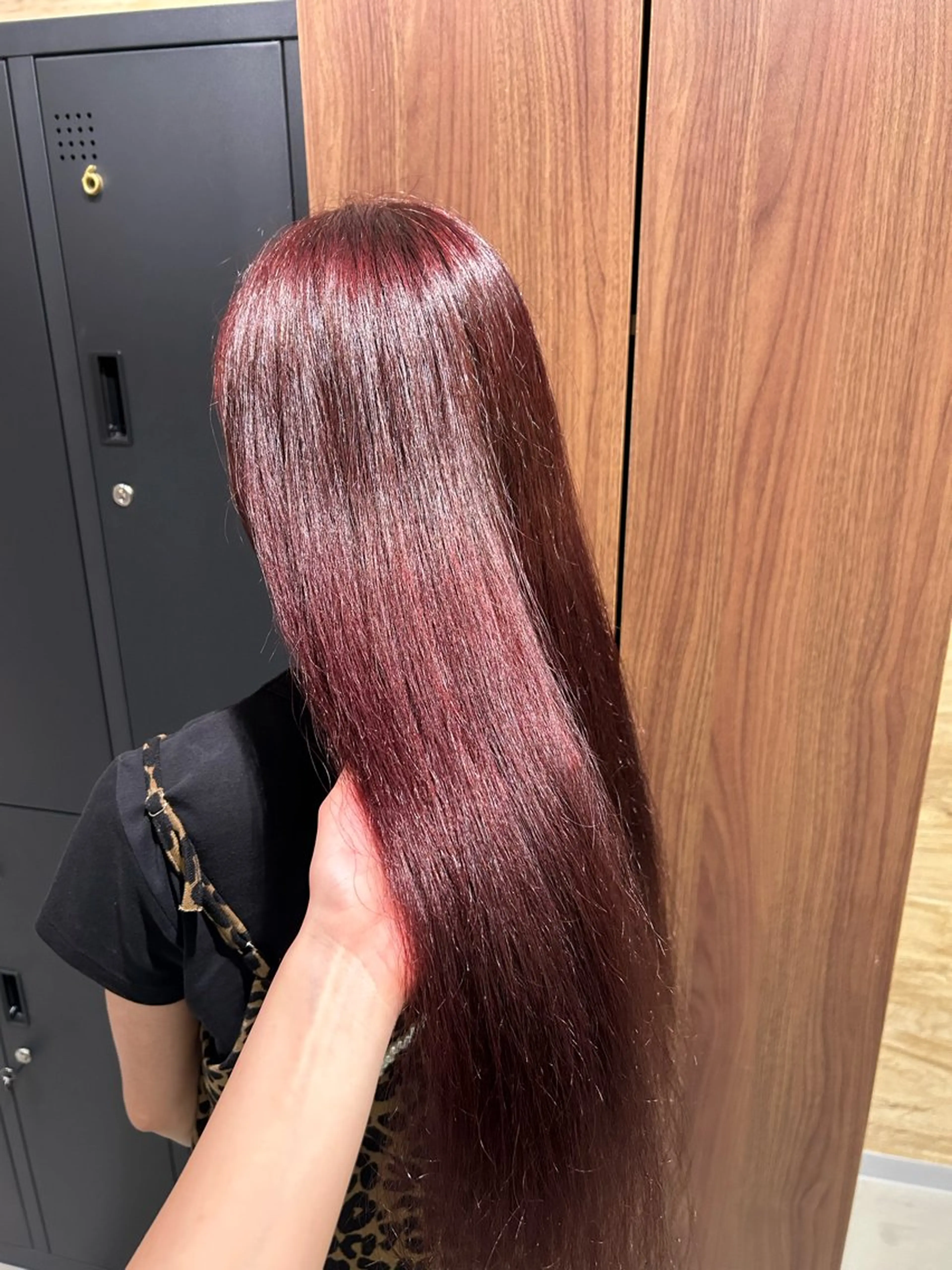 ロング カラー ピンクカラー suri-ru hair【スリールヘアー】所属・FURUSAWA AOIのヘアスタイル