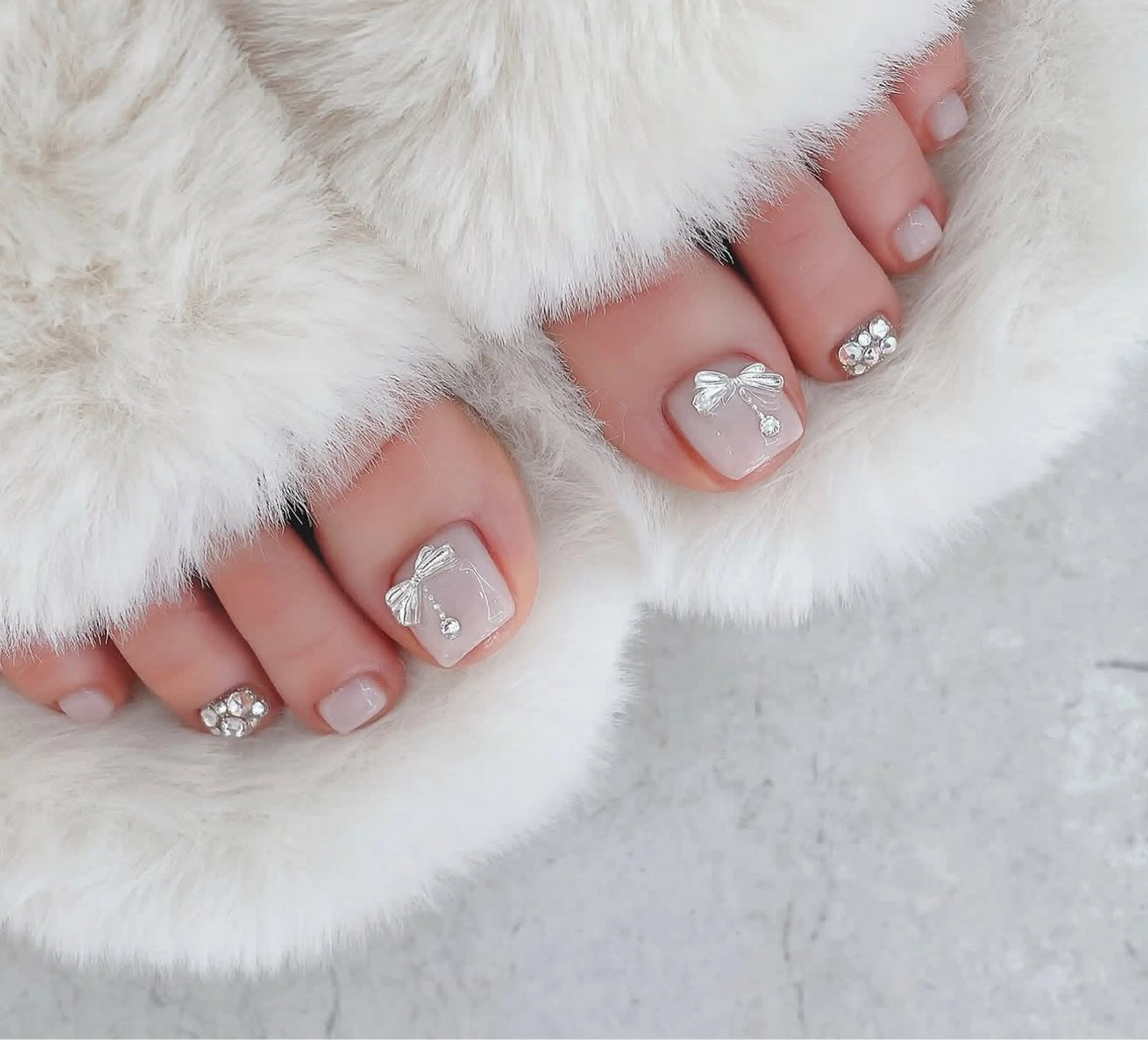 ネイル 🎀PG🩵 ネイルサロンのネイルデザイン