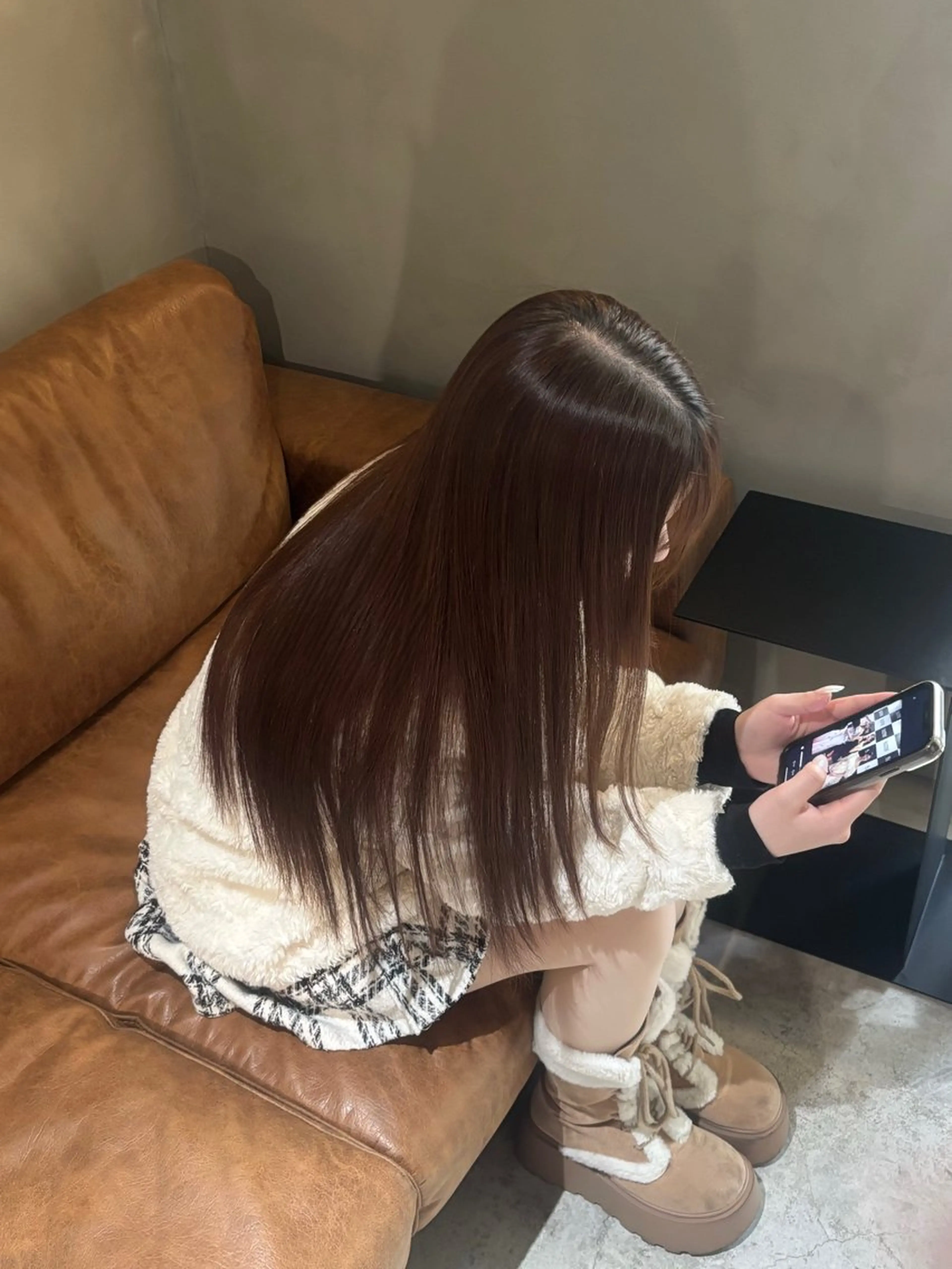 ロング 髪質改善 縮毛矯正 神山美歌/髪質改善 /八丁堀のヘアスタイル