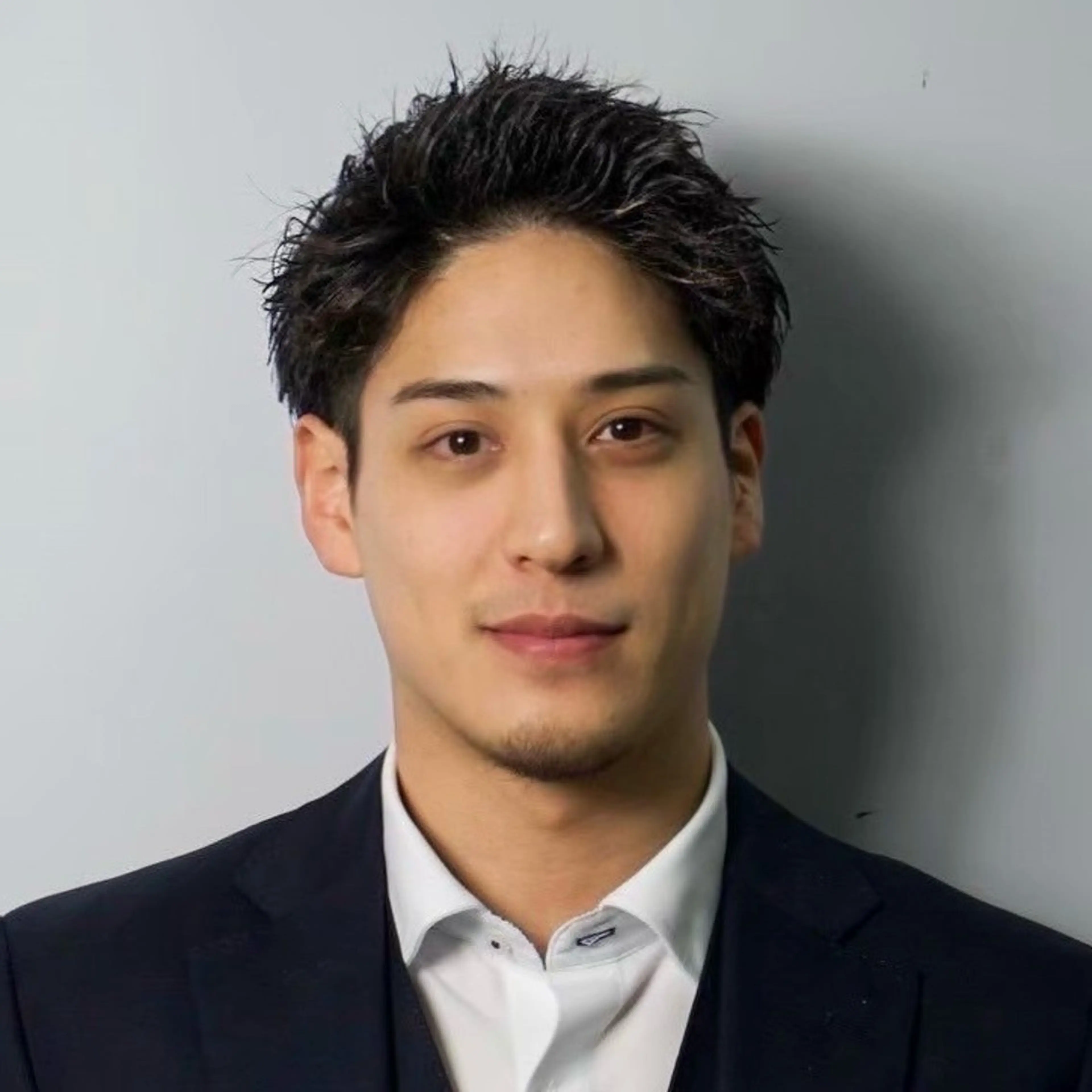 ショート メンズ カット 六本木ビジネスヘア HIROGINZAのヘアスタイル