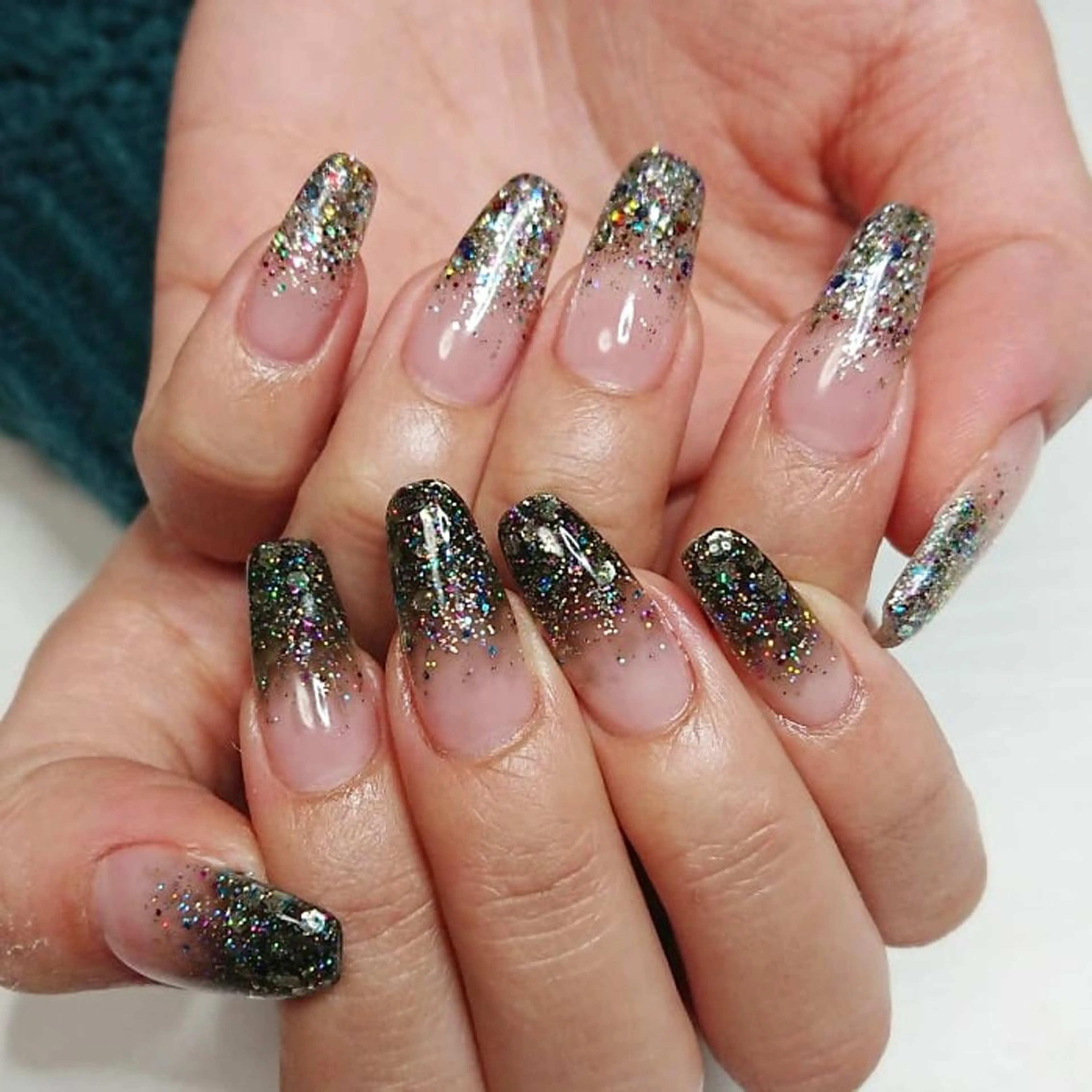 ネイル ラメ(グリッター) ハンドネイル Lilith Nailのネイルデザイン