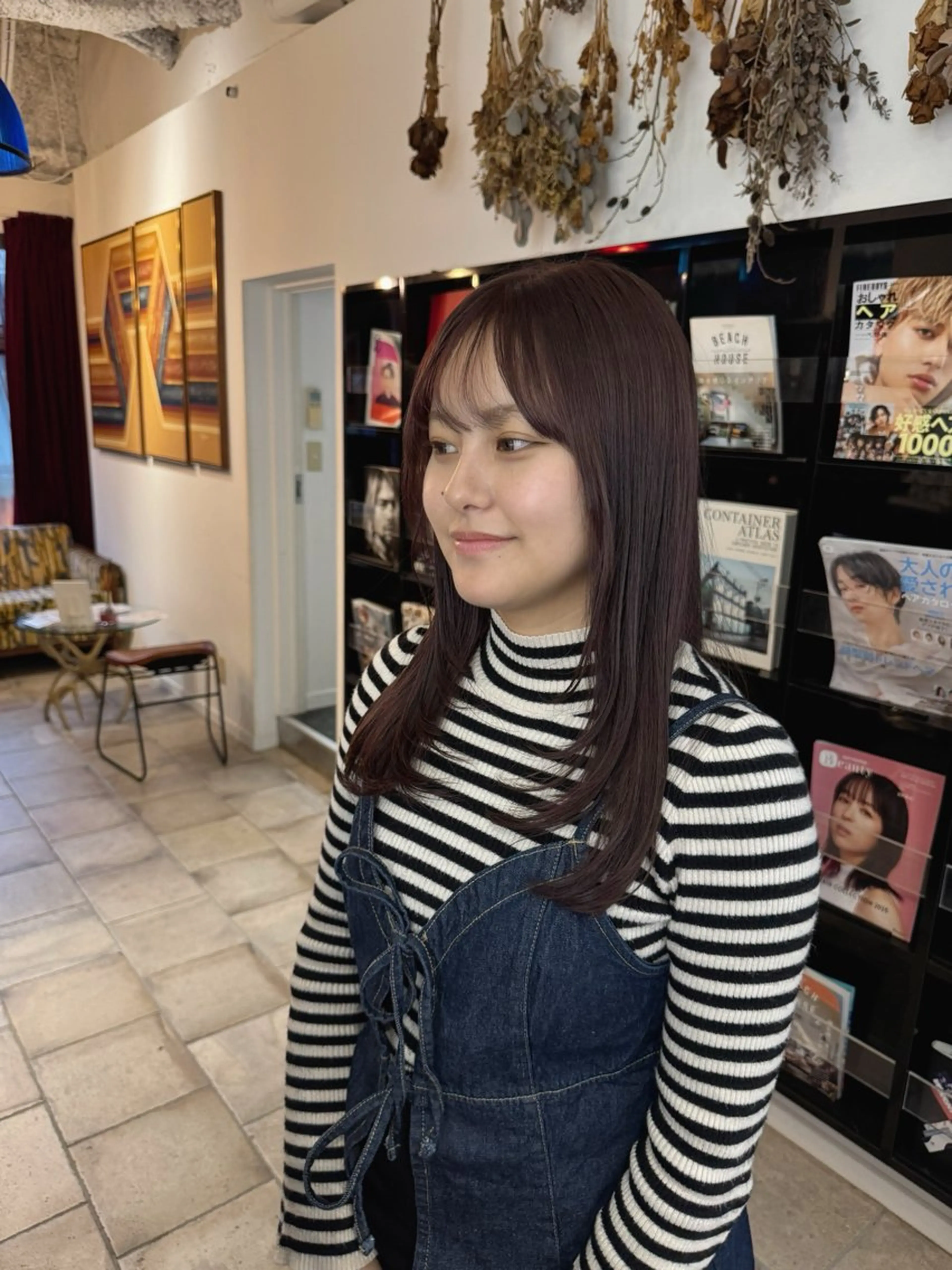 ロング カラー カット トリートメント 🍒新家 さくら🍒のヘアスタイル