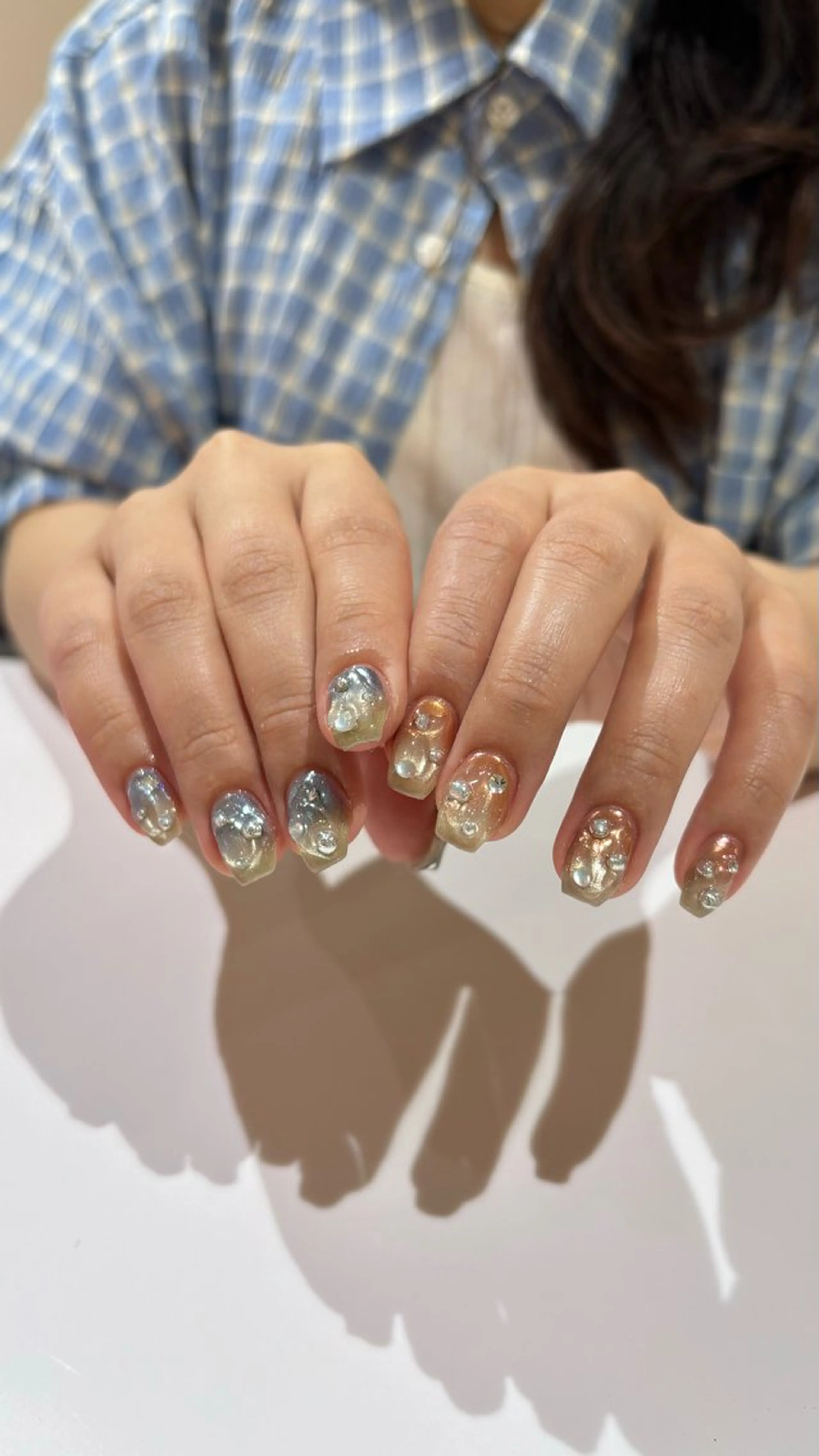 ネイル ハンドネイル 🤍 YUI 🤍のネイルデザイン