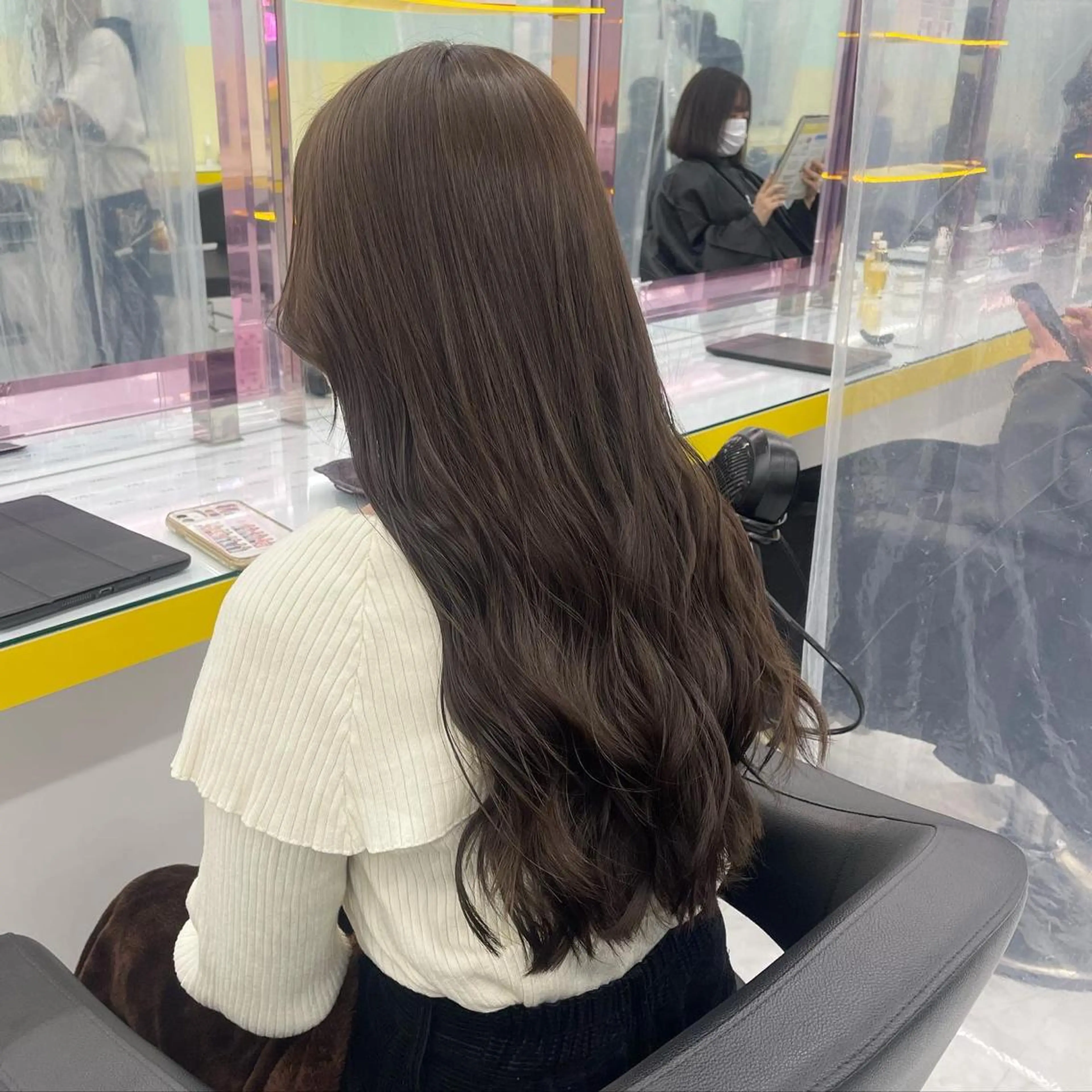 ロング 🤍韓国トレンド ヘア🤍miku🤍のヘアスタイル