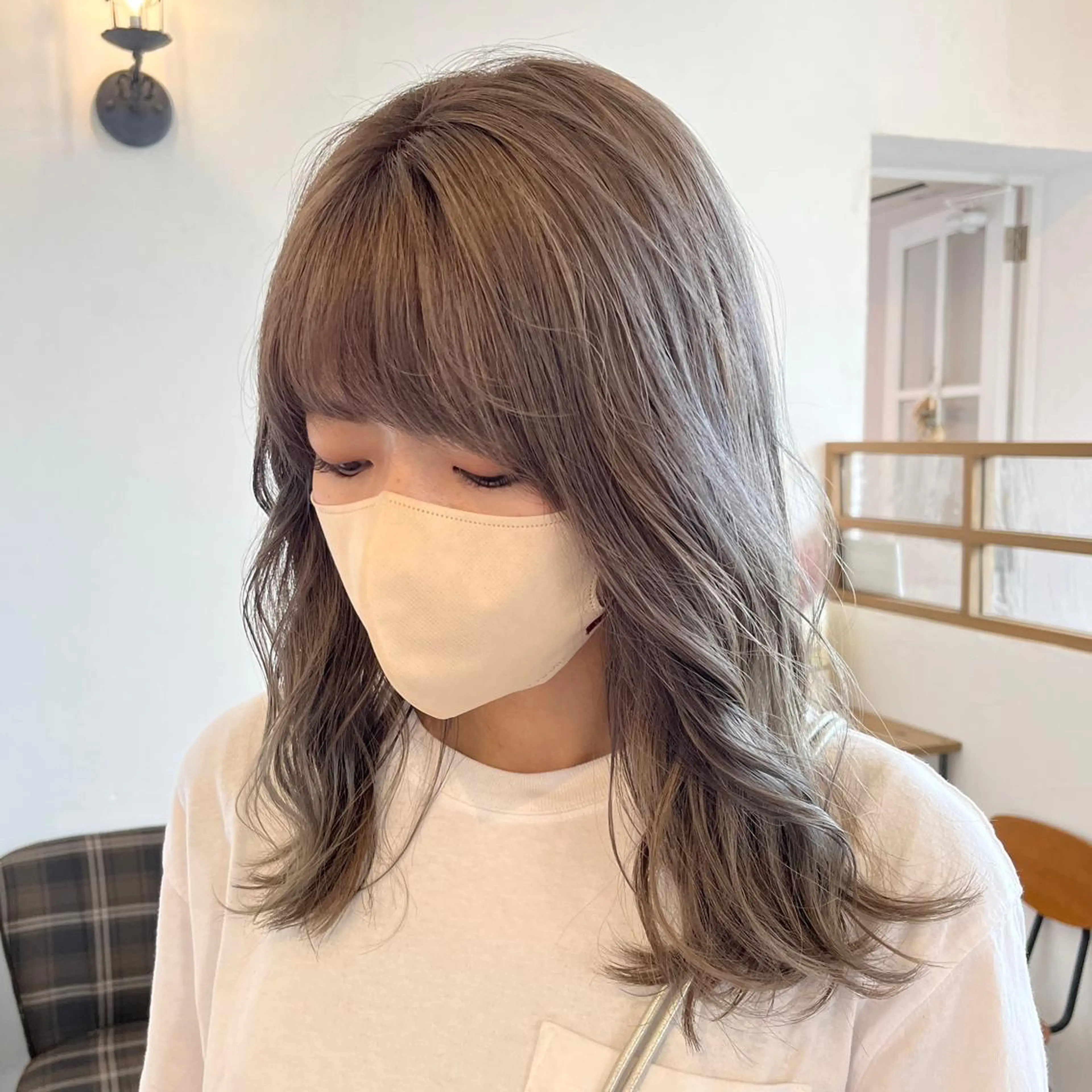 ミディアム カラー 伊藤ゆかり/髪質改善 /透明感カラーのヘアスタイル
