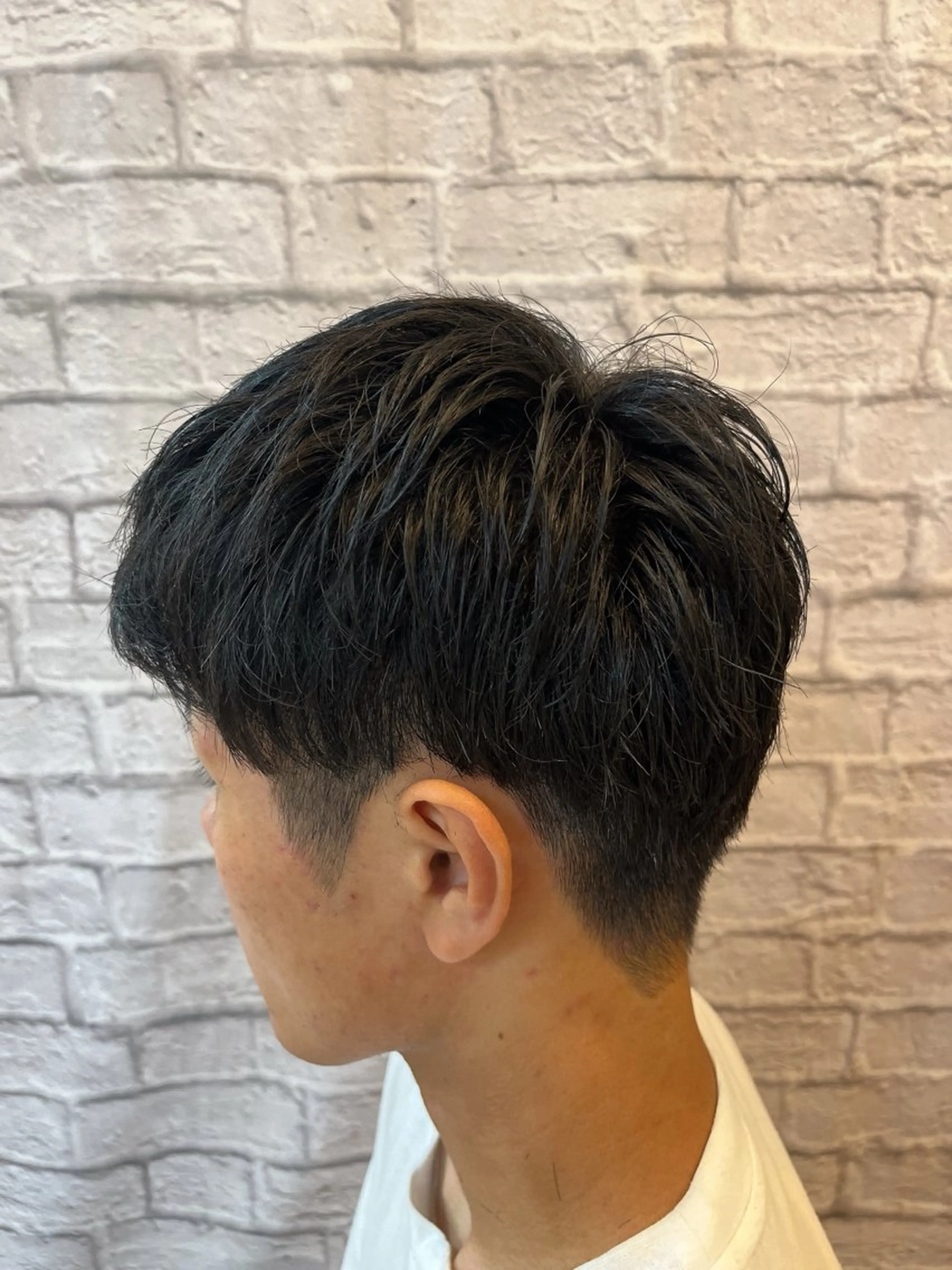 ミディアム メンズ 💈メンズカット 💈加仲凌也のヘアスタイル