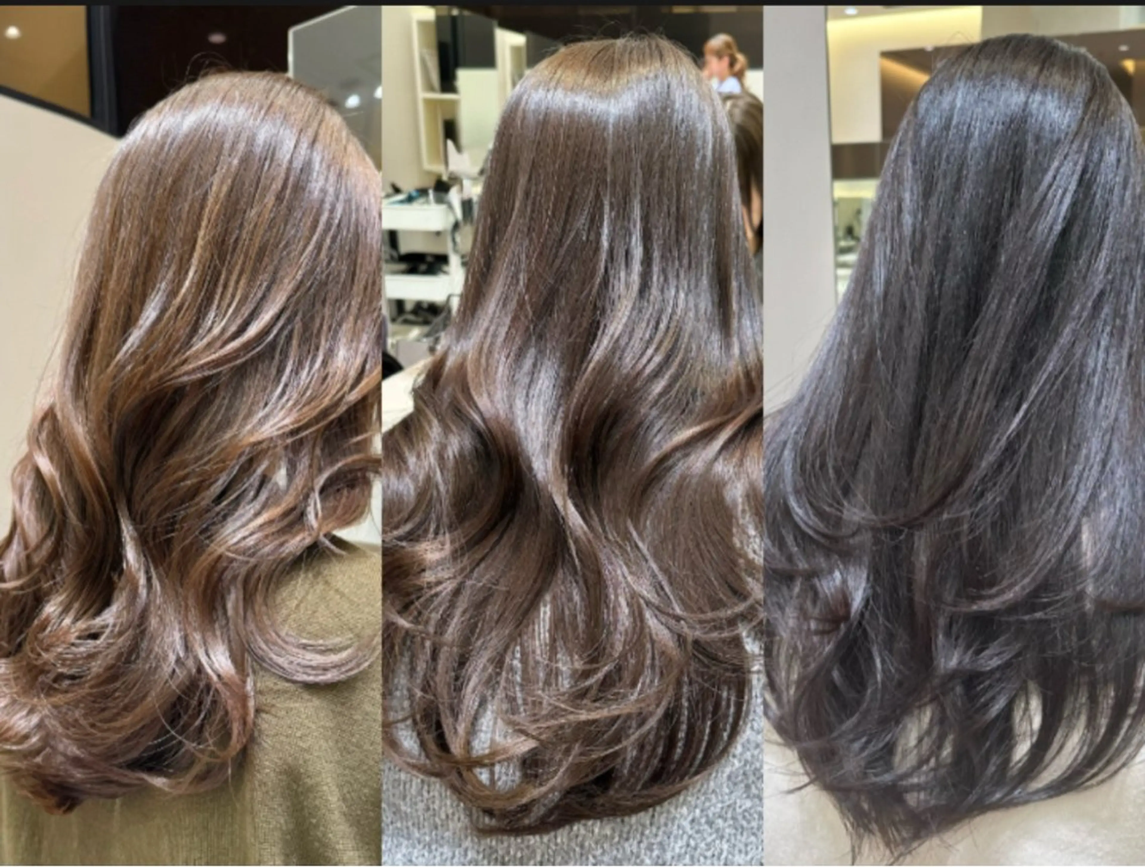 《オシャレ感♪》似合わせカット＋透明感カラー＋ツヤ髪トリートメント🩵の写真