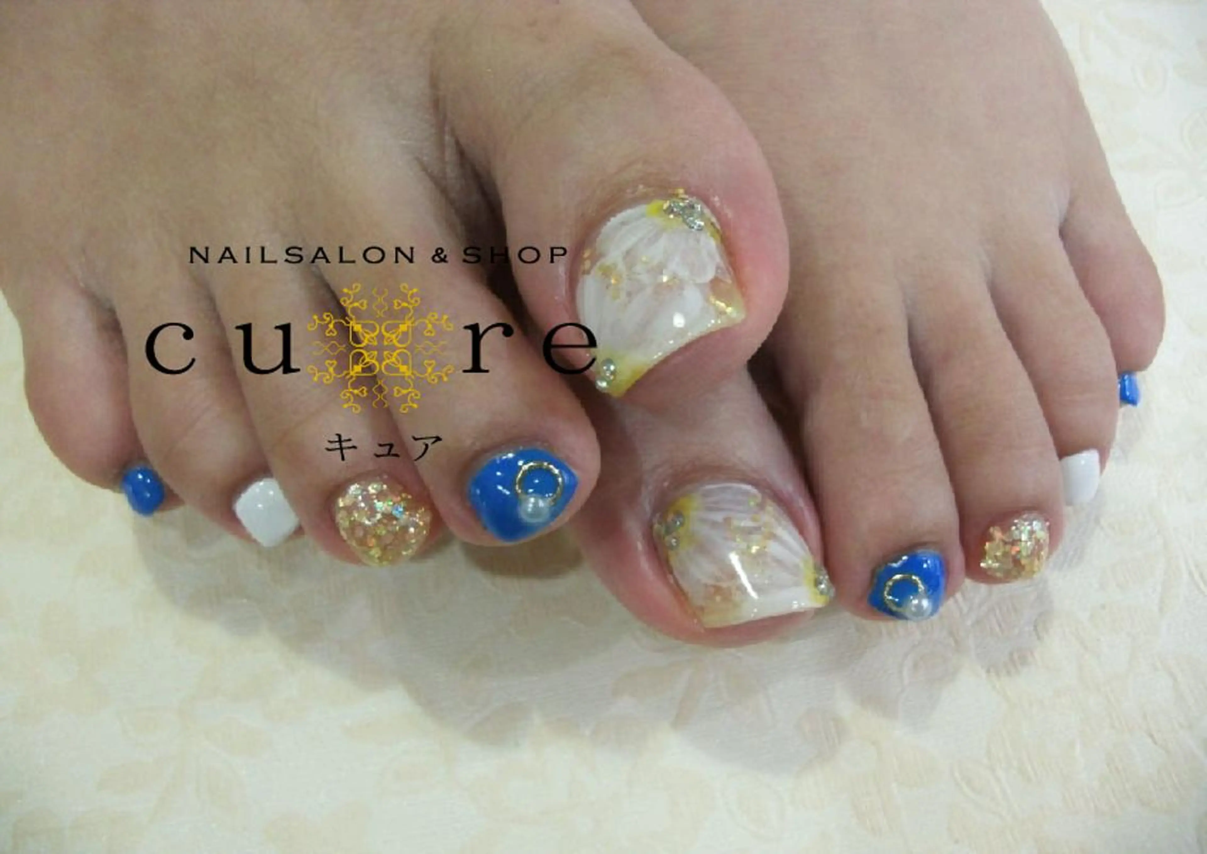 ショート ネイル ネイルサロン Cureのネイルデザイン