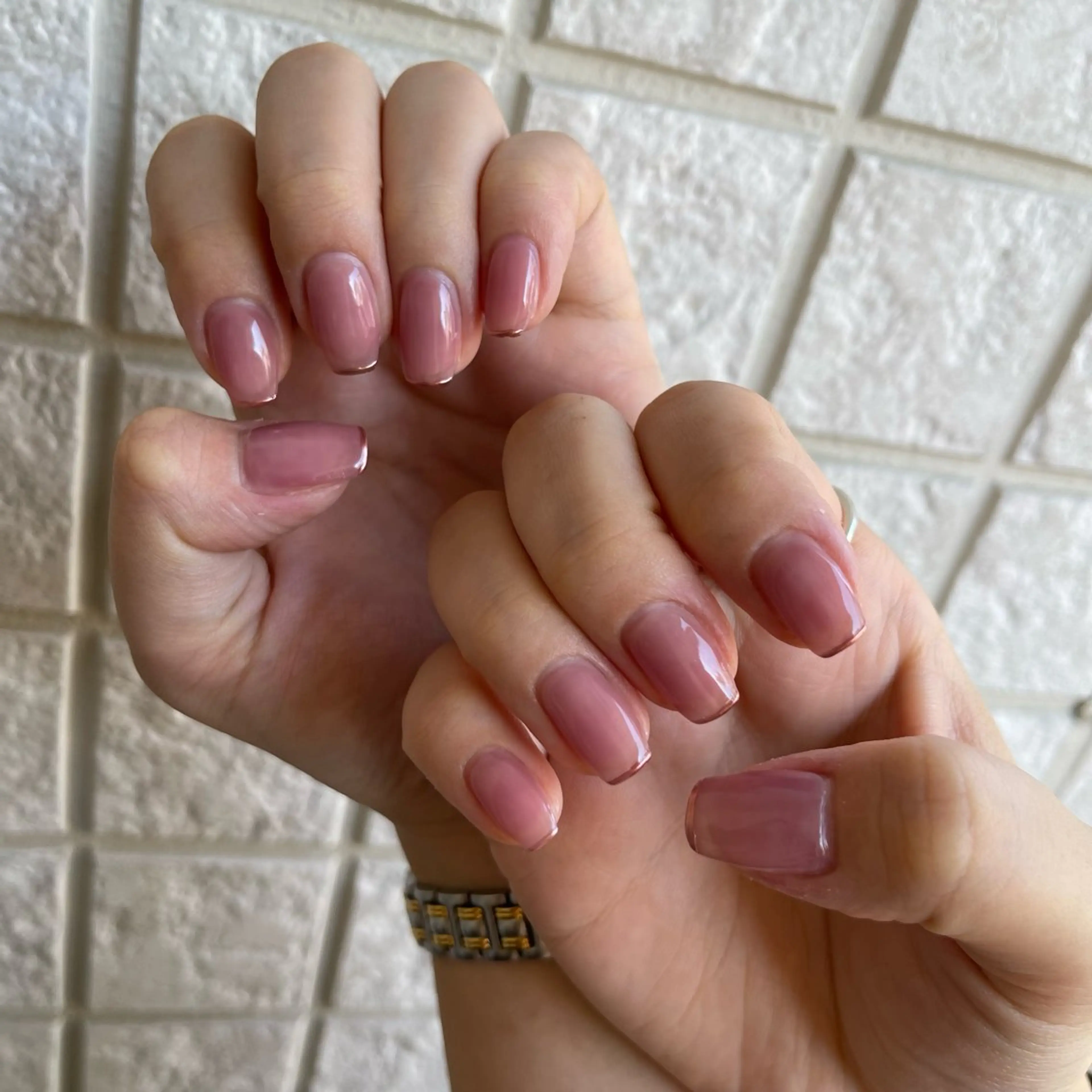 ネイル ミラーネイル Luccica nailのネイルデザイン