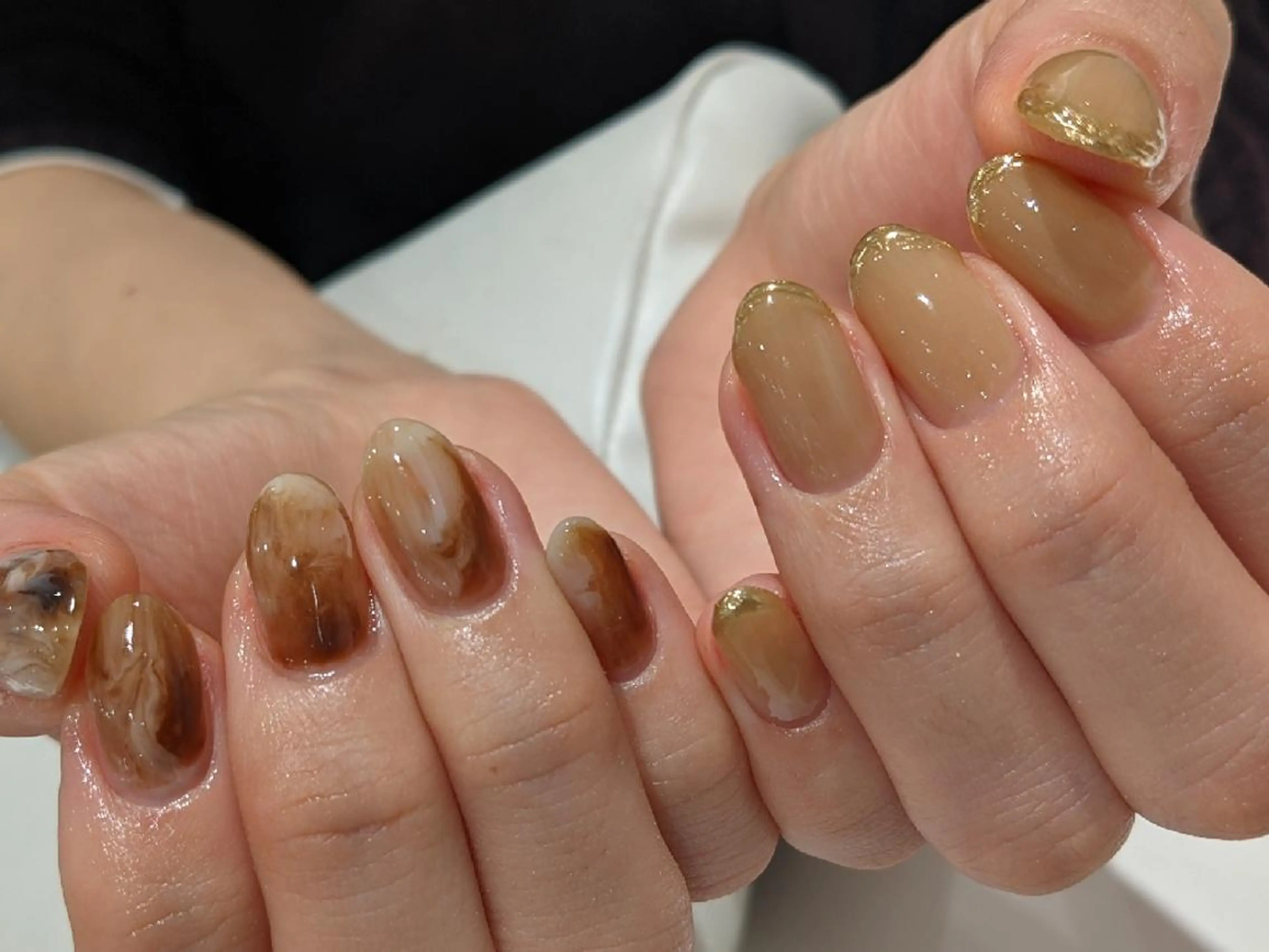 ネイル ワンカラーネイル ハンドネイル shimizu yuuのネイルデザイン