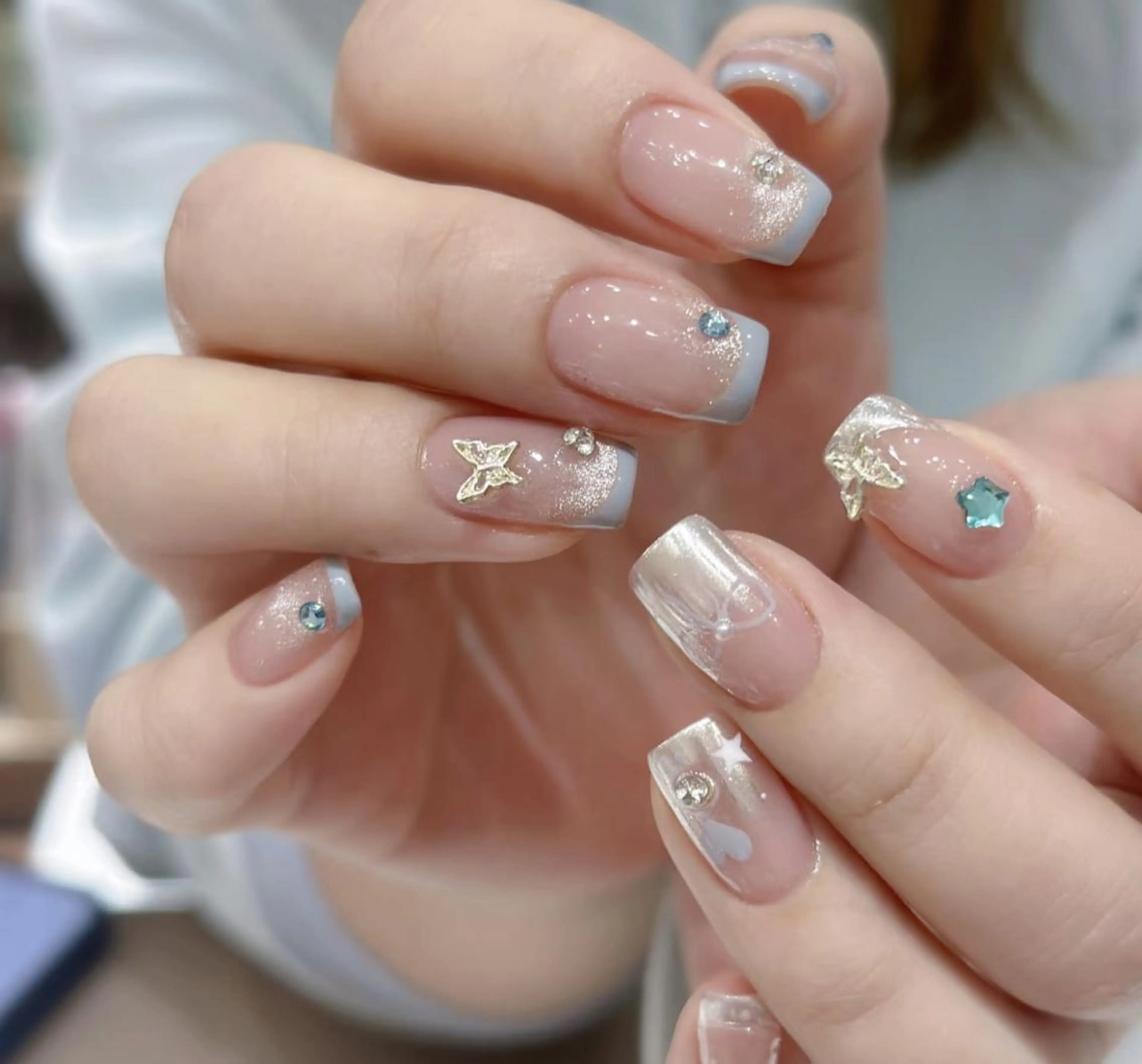 ネイル ハンドネイル By moonネイル 🌷ワンホン/韓国風のネイルデザイン