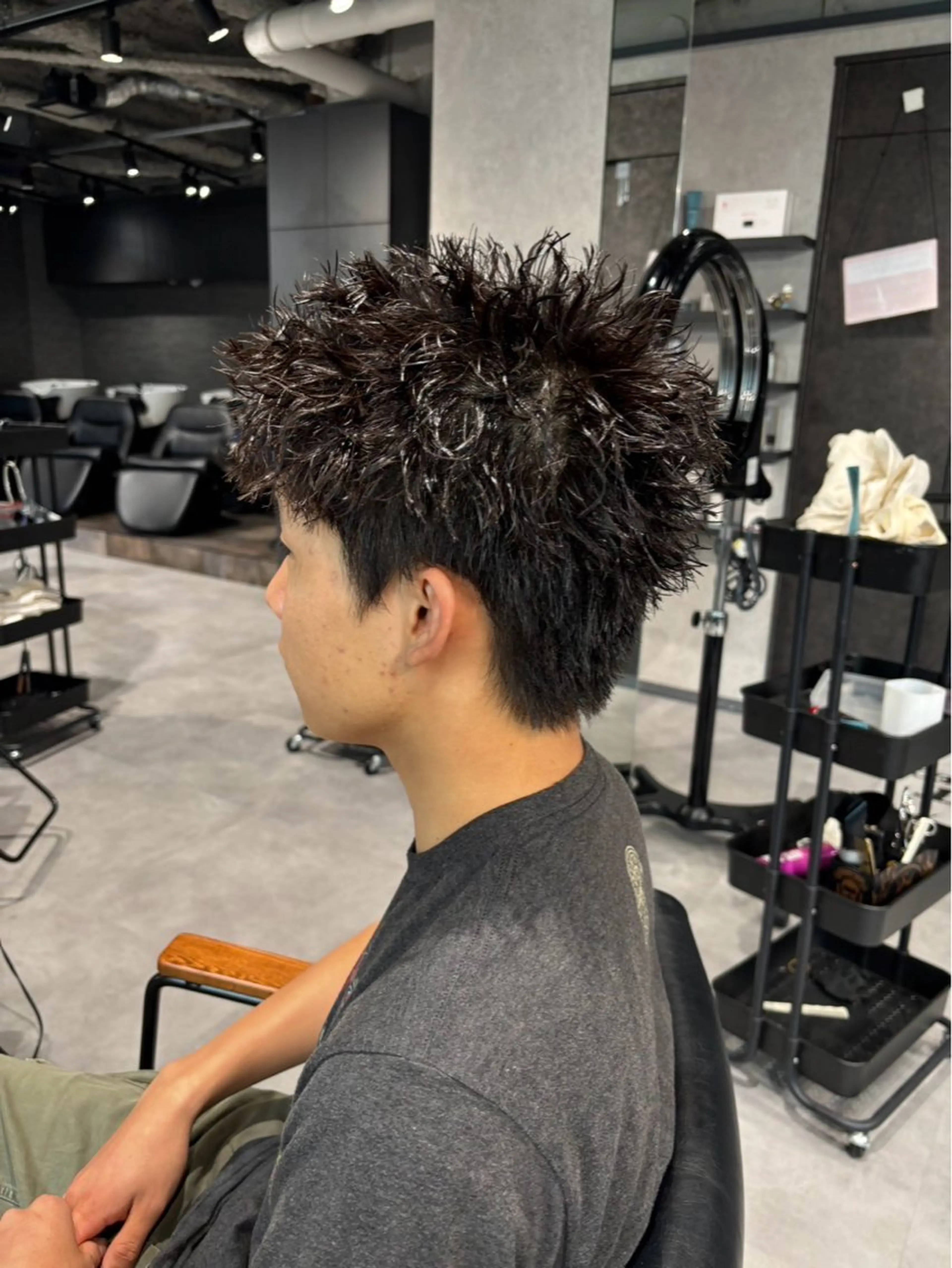 ショート メンズ Aguhair dolce所属・すぐ予約可能⭕️ さかもとゆうきのヘアスタイル