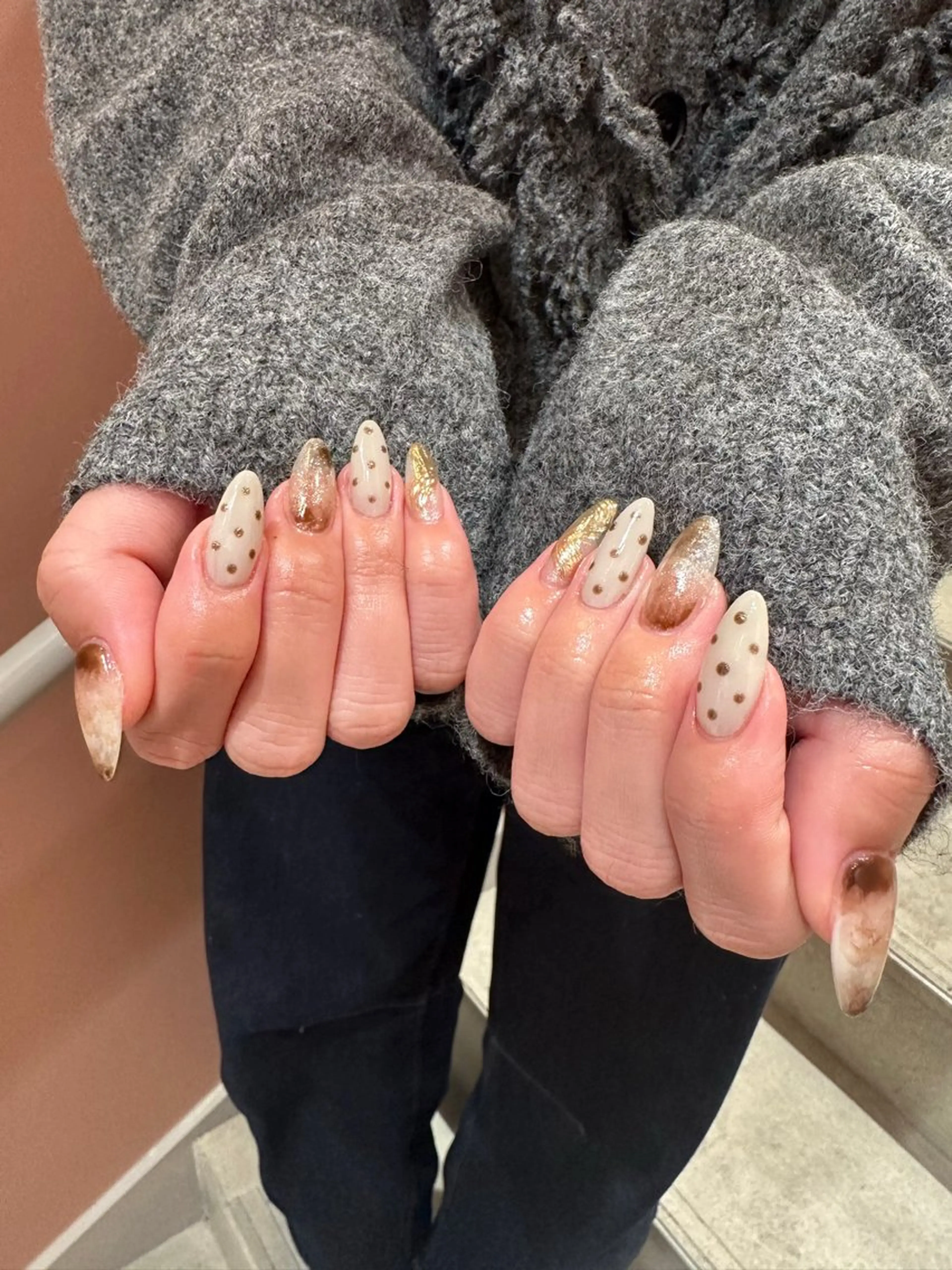 ネイル ハンドネイル unopulir Kahoのネイルデザイン