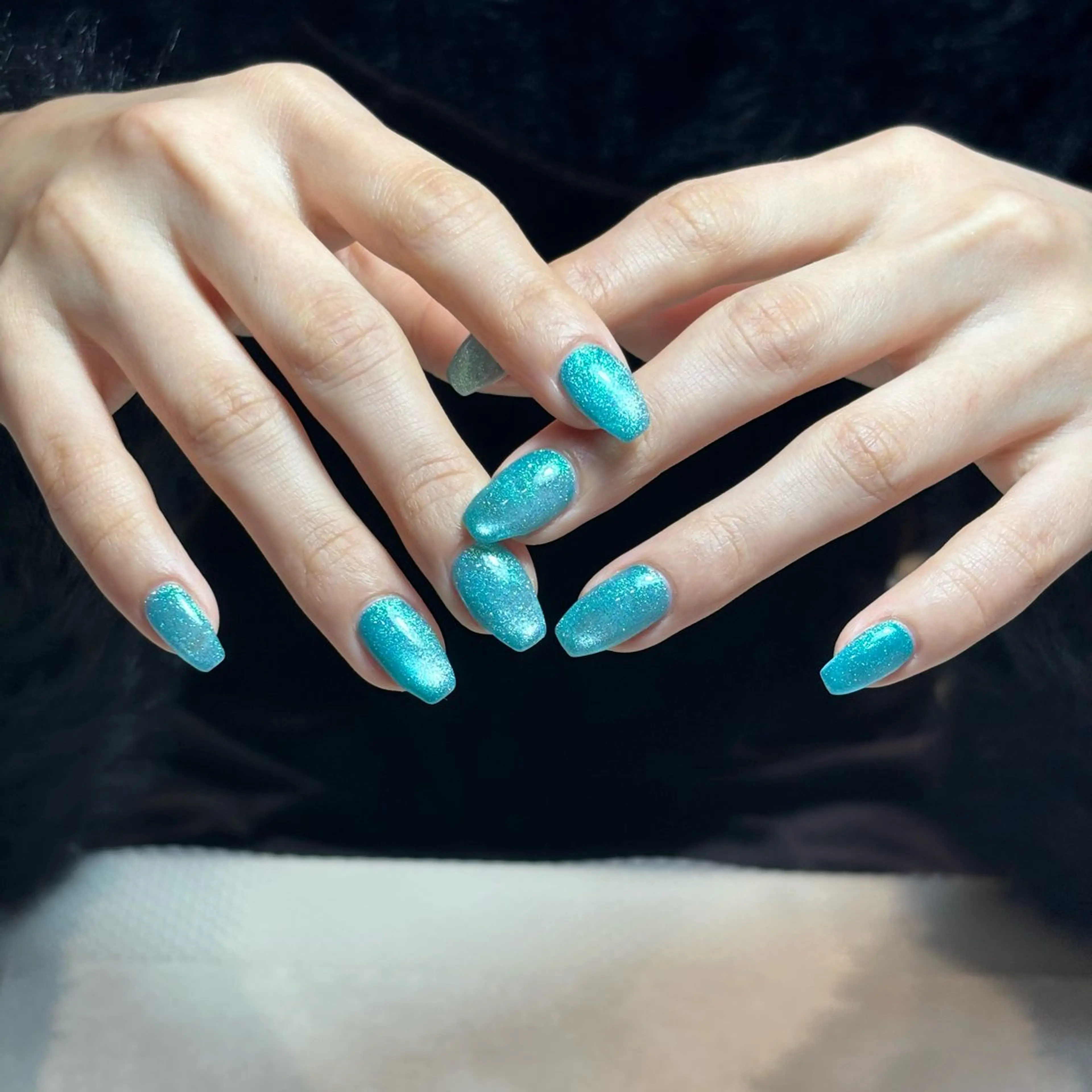 【ご新規様限定】ハンド💅ラメ・マグネット・フラッシュ(オフ込み)の写真