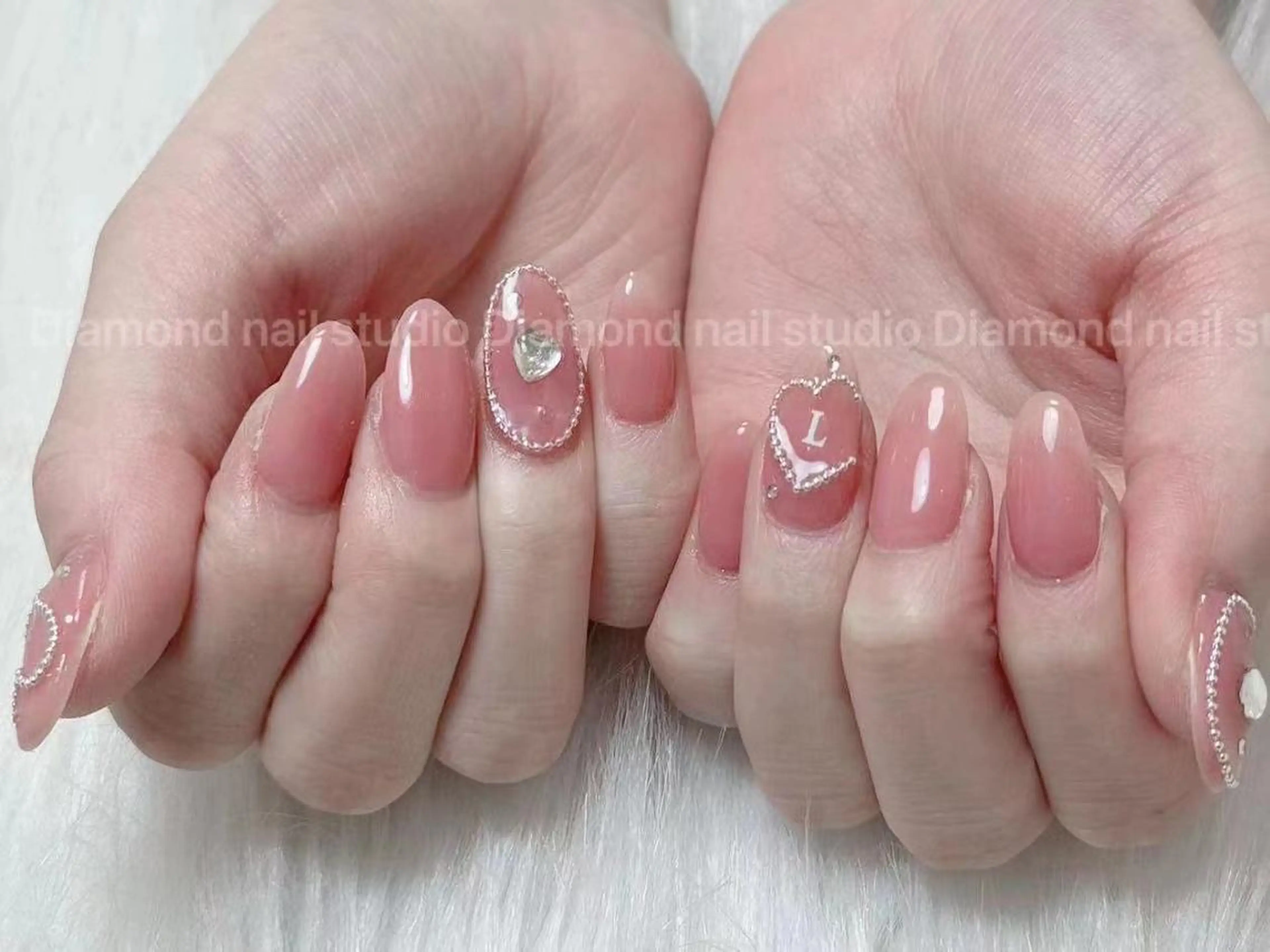 ネイル ハンドネイル DIAMOND Nail🍒のネイルデザイン