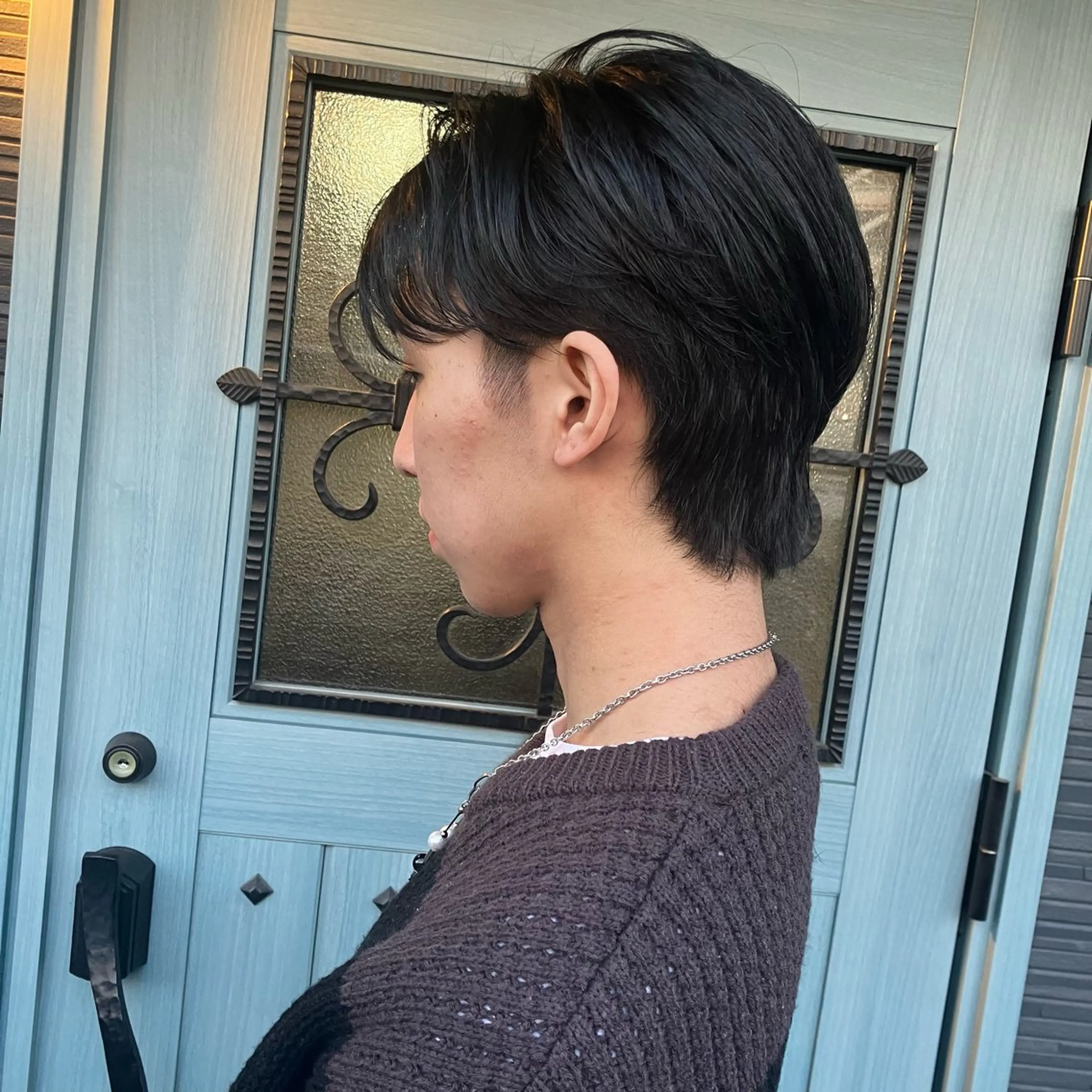 メンズ 刈り上げ メンズウルフカット ウルフカット カット ナチュラルヘア 🌱/久留米/あまのヘアスタイル