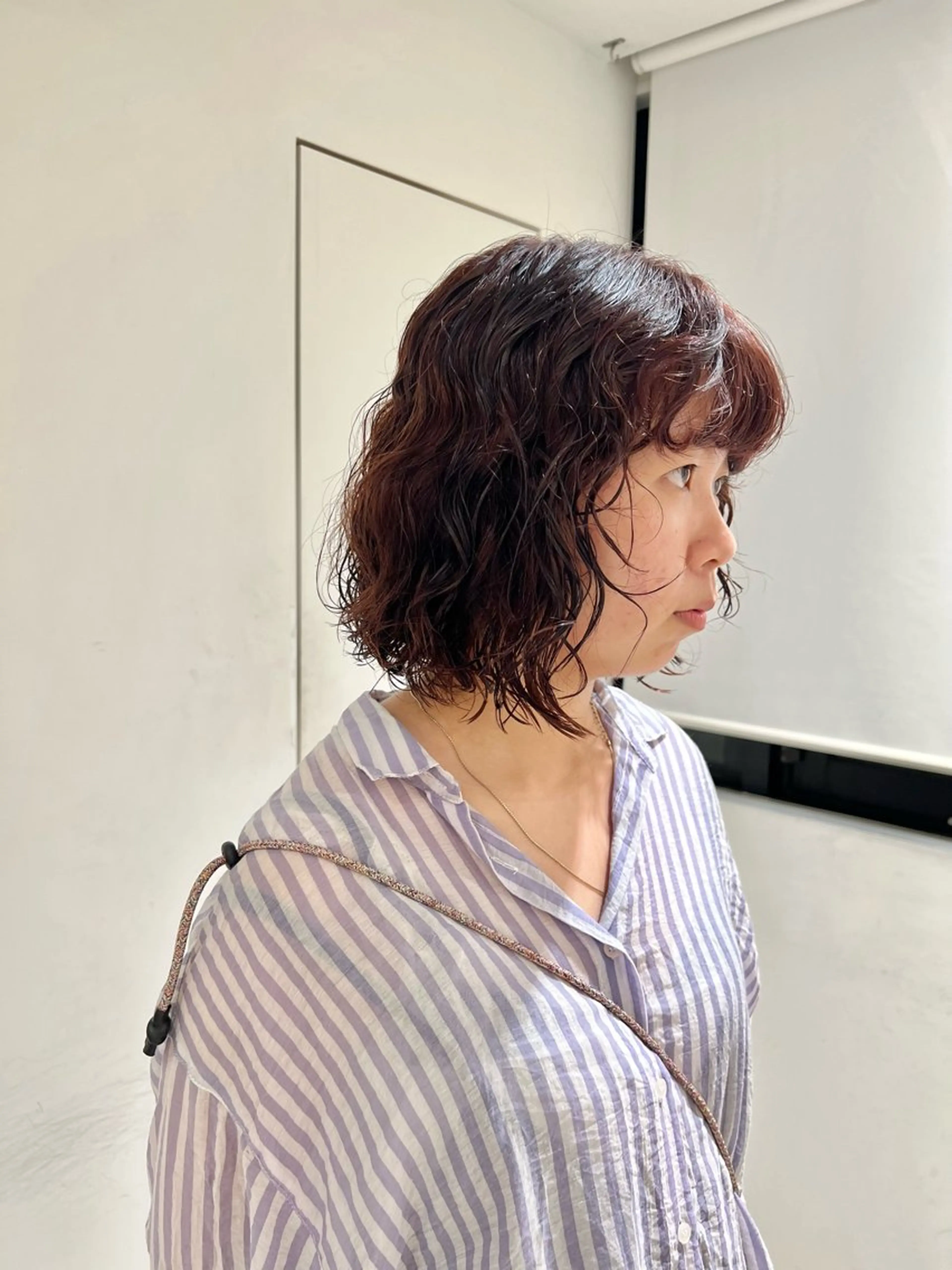ミディアム パーマ メンズカット /パーマ🍀田畑玖音のヘアスタイル