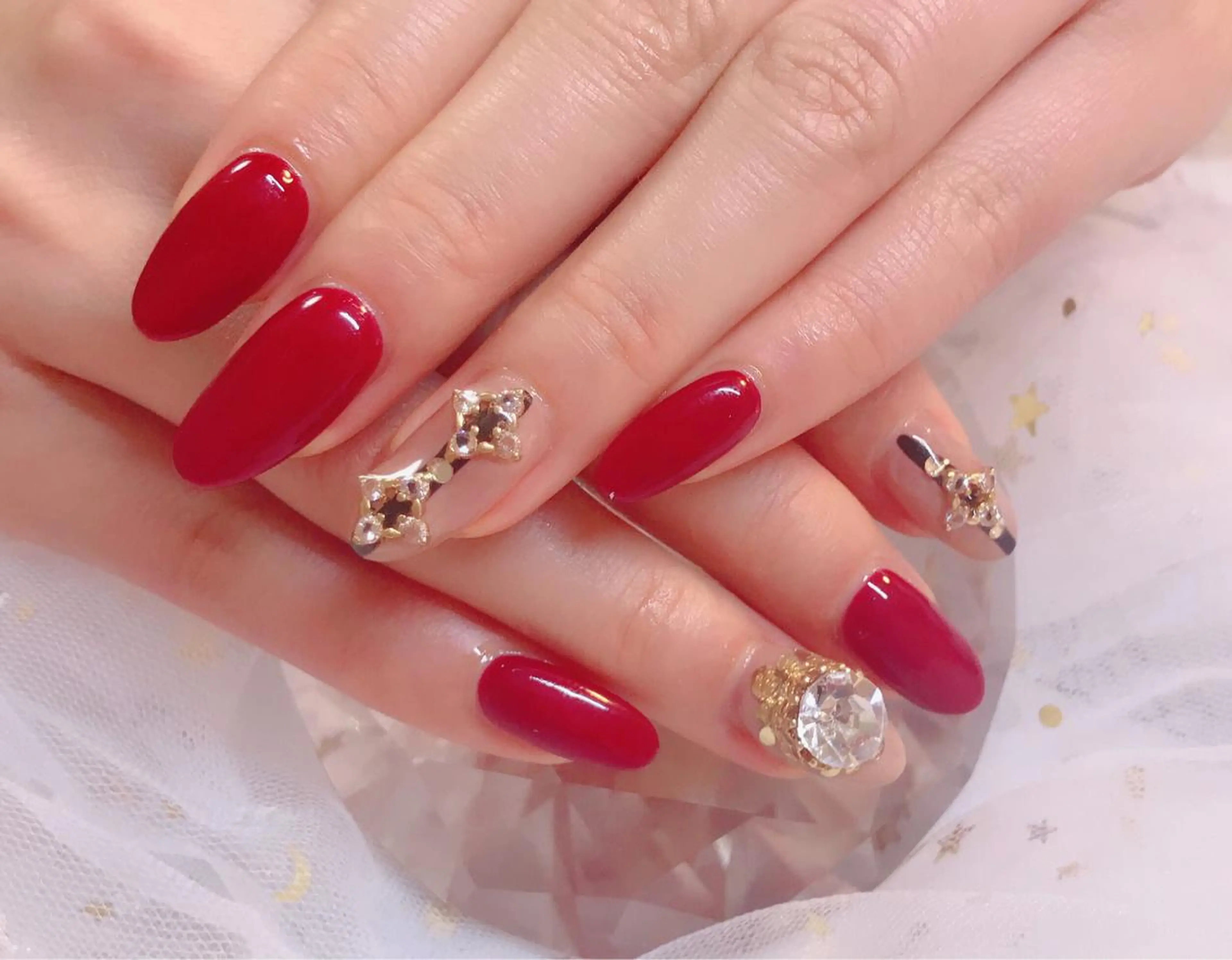 カラー ネイル Q Free nailsのネイルデザイン