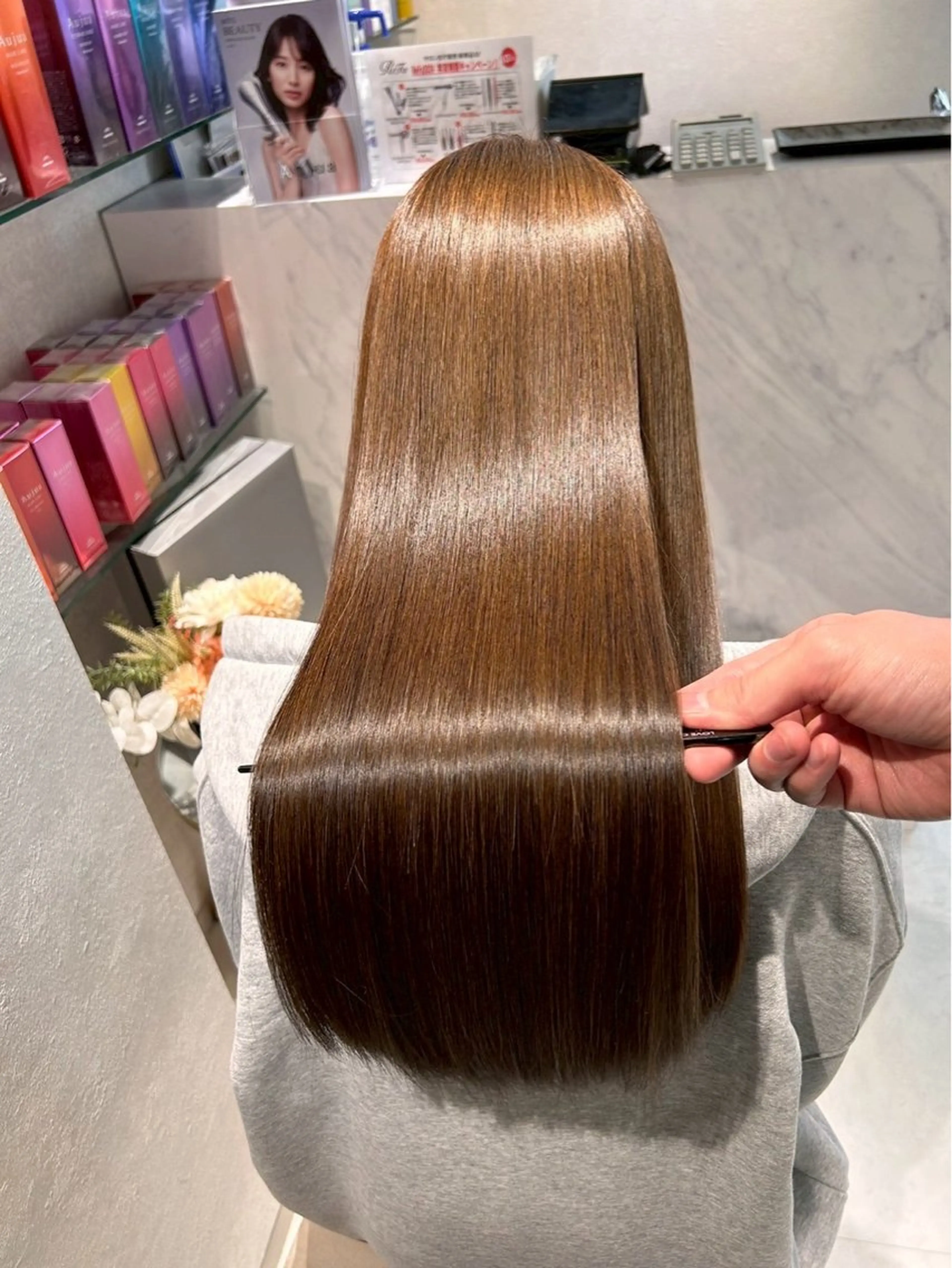 ロング 髪質改善 トリートメント 髪質改善特化 /美髪矯正/ちあきのヘアスタイル
