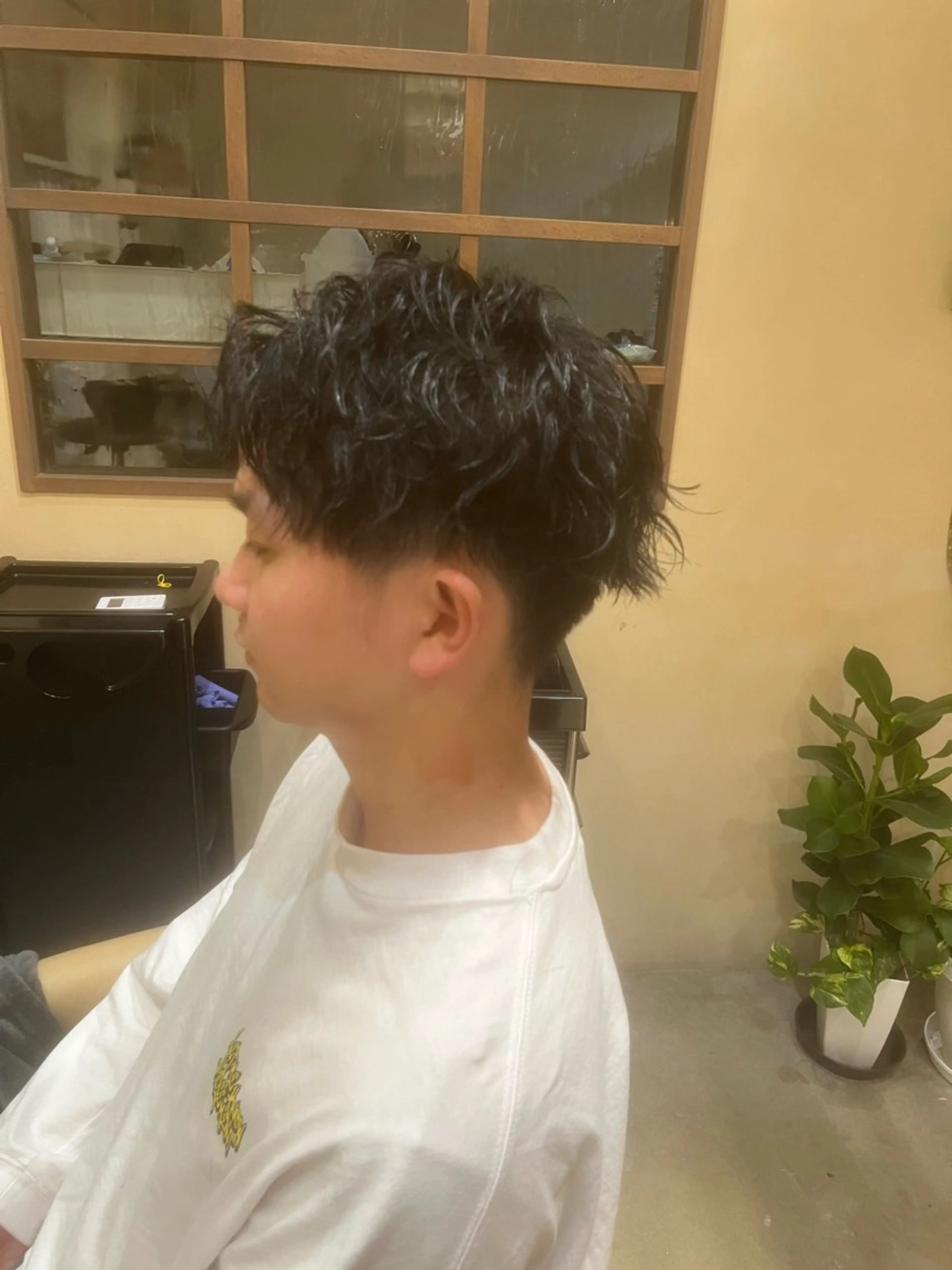 ショート メンズ カット パーマ トリートメント 鹿児島 TSUBASAのヘアスタイル