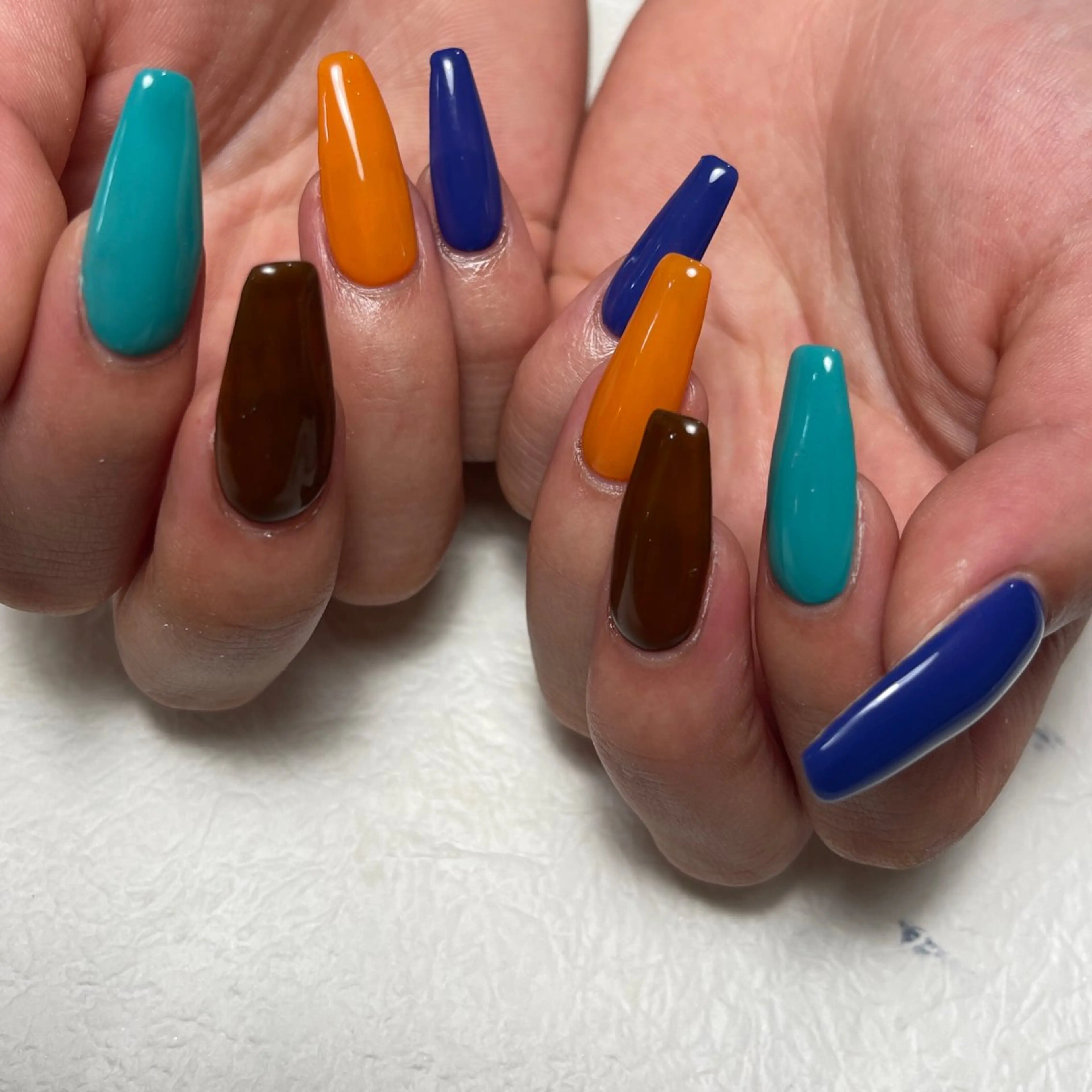 ネイル ジェルネイル ワンカラーネイル スカルプネイル Aki 💖ゆちたの部屋のネイルデザイン