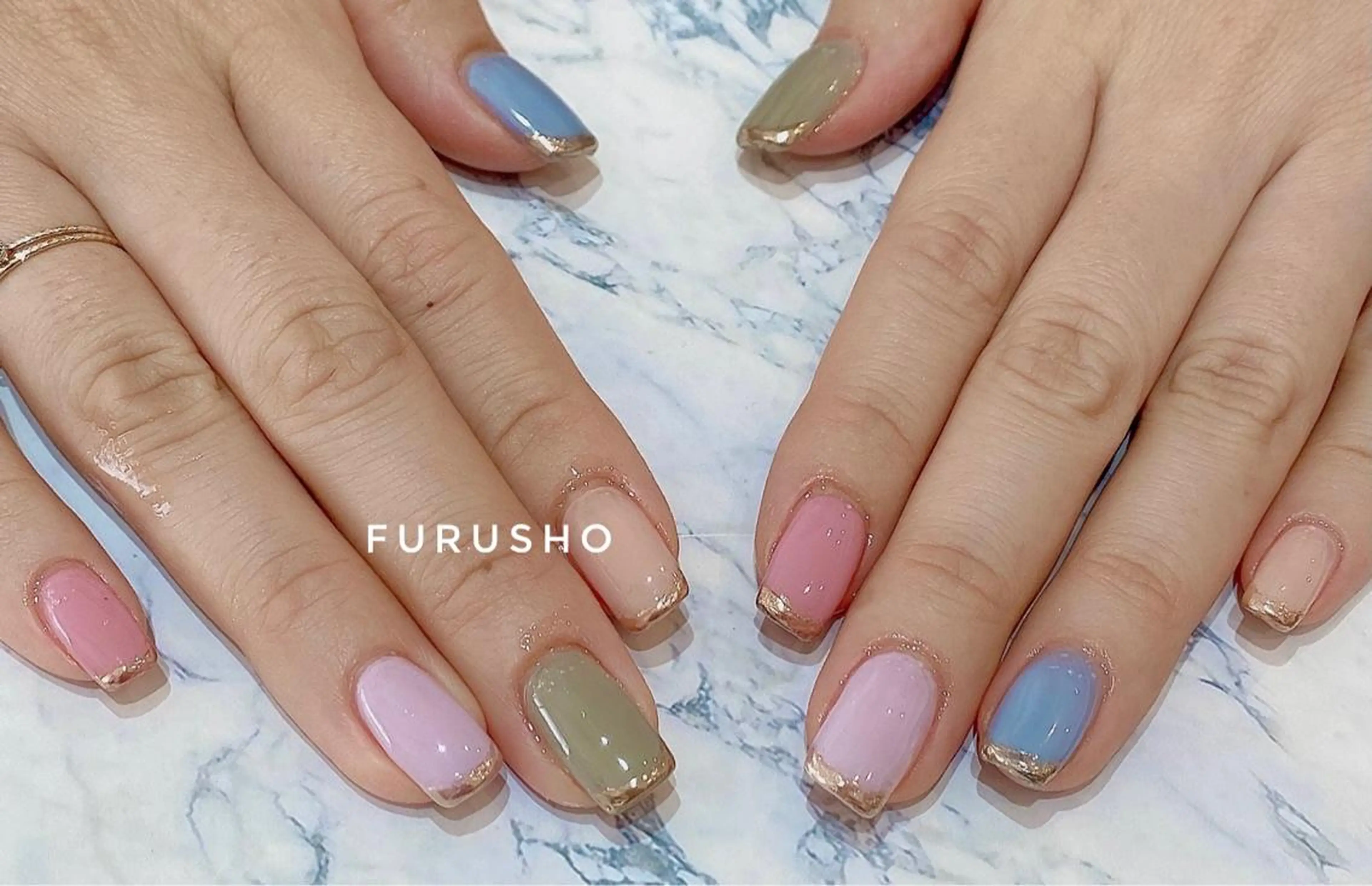 ネイル FURUSHO小牧所属・小原 希望のネイルデザイン