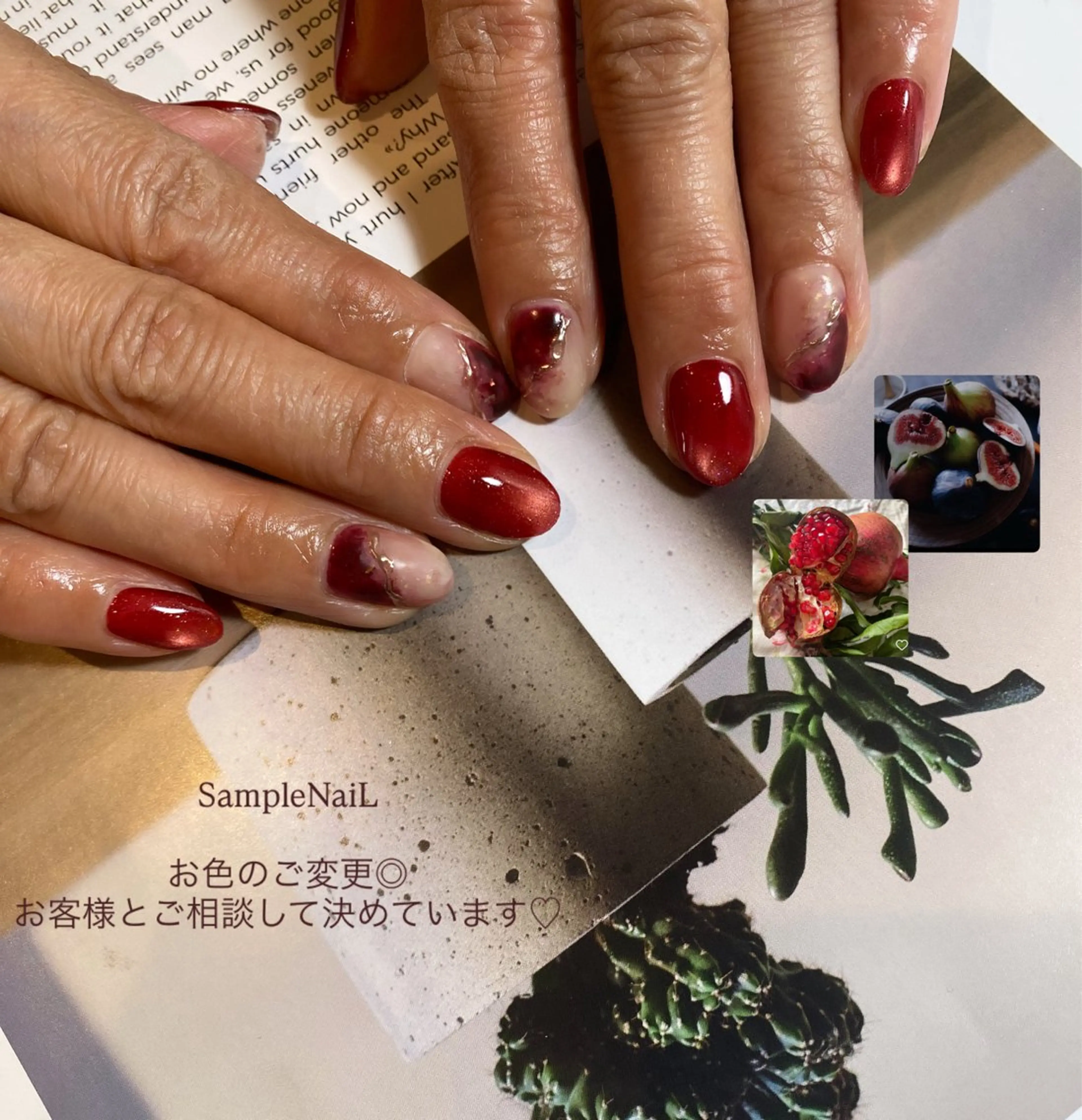 ネイル 藤田 未来のネイルデザイン