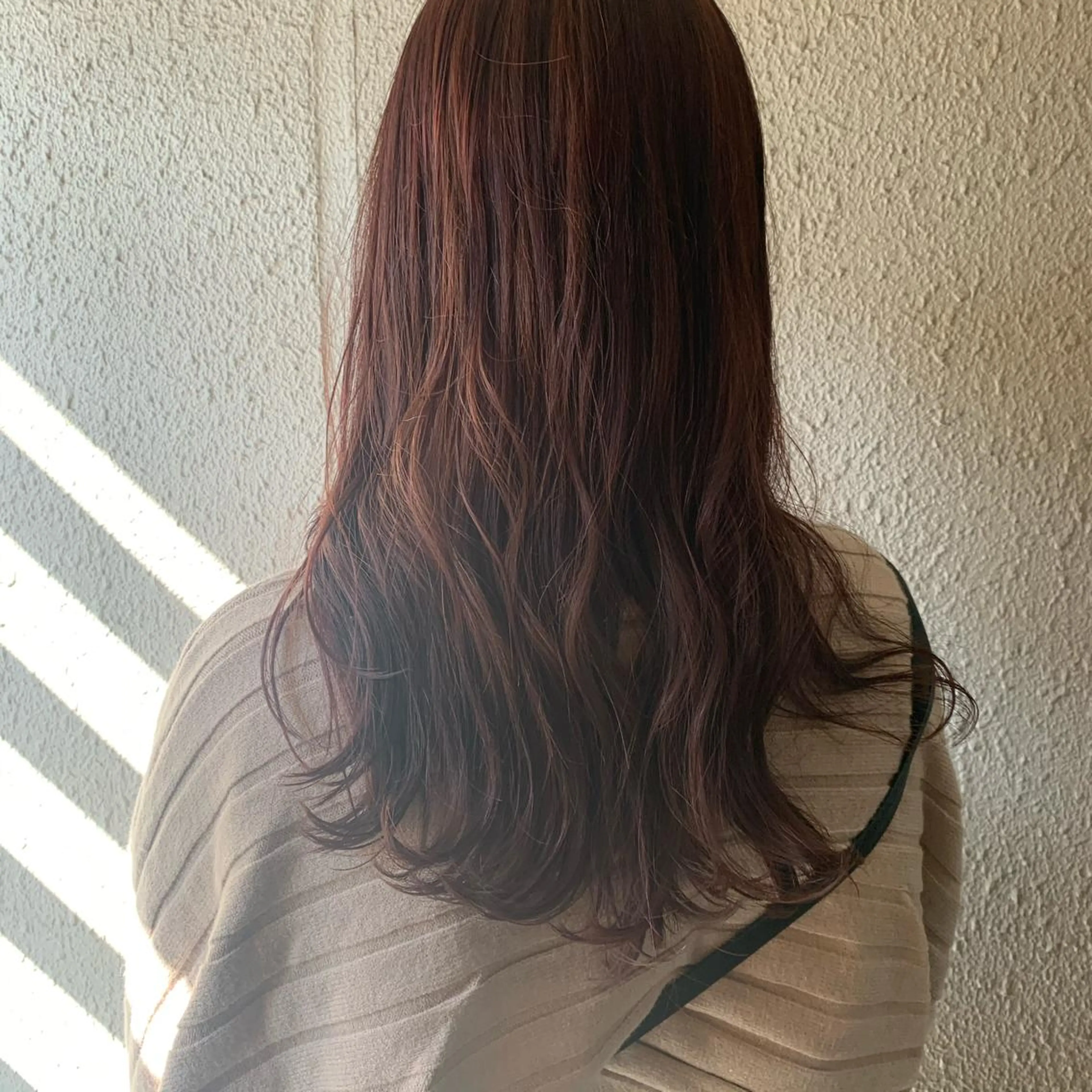 セミロング カラー バイオレットカラー chouette/ 根本優希のヘアスタイル