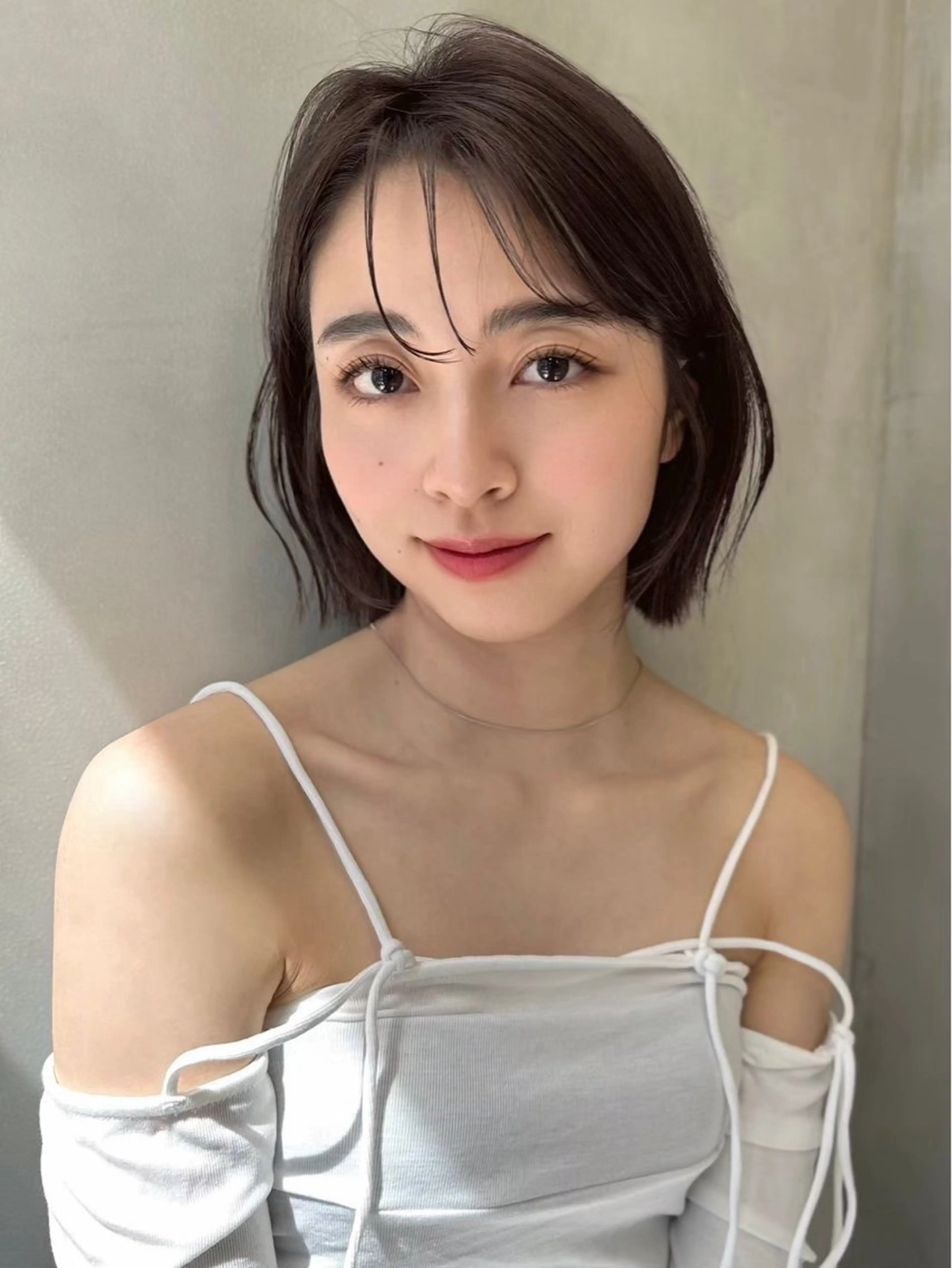 カラー レイヤー/暖色カラー /パーマ/落合 歩夢のヘアスタイル