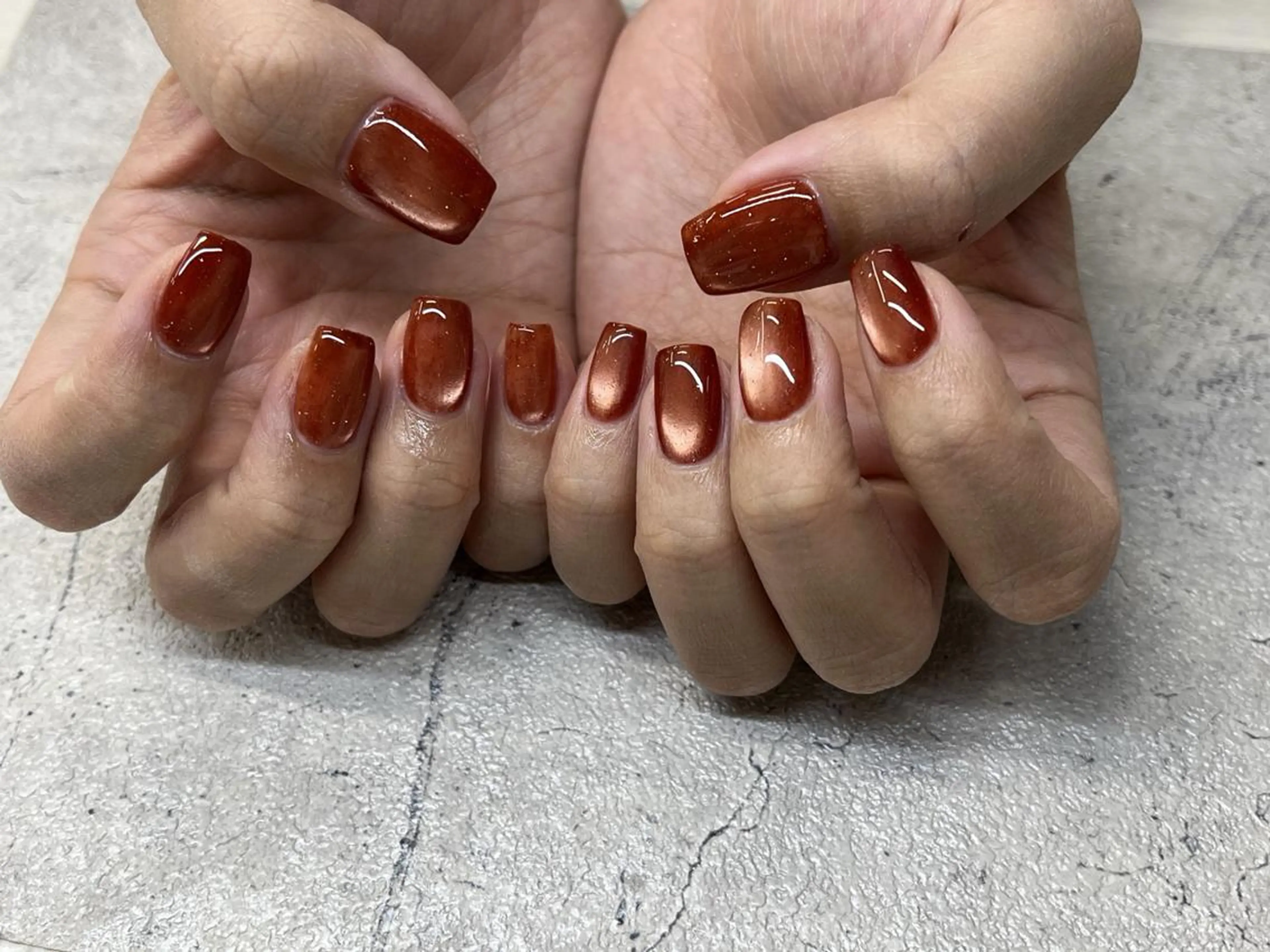 ネイル フラッシュネイル マグネットネイル ハンドネイル ベターネイル 浅草橋のネイルデザイン