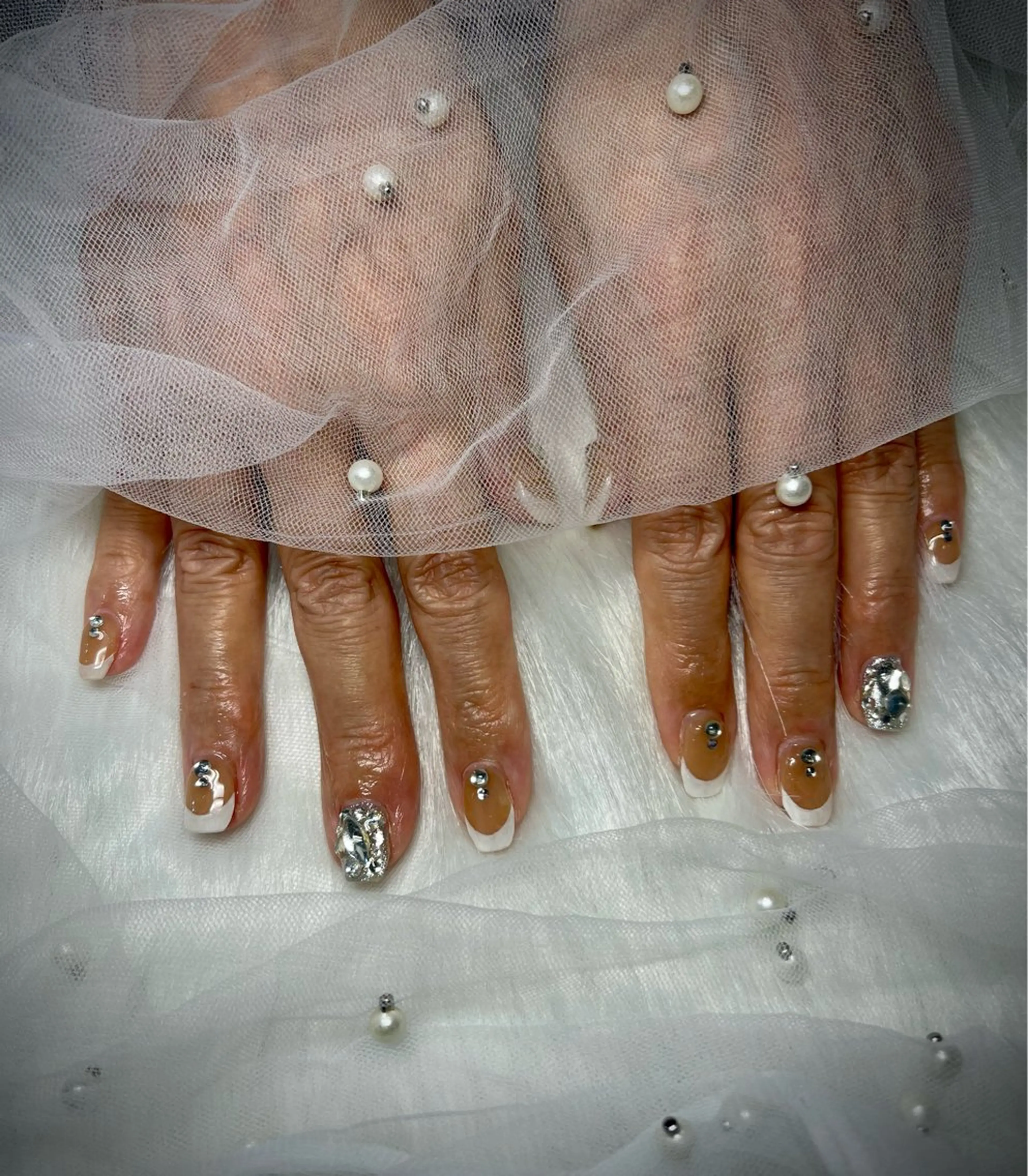 ネイル フレンチネイル CREA nailsalonのネイルデザイン