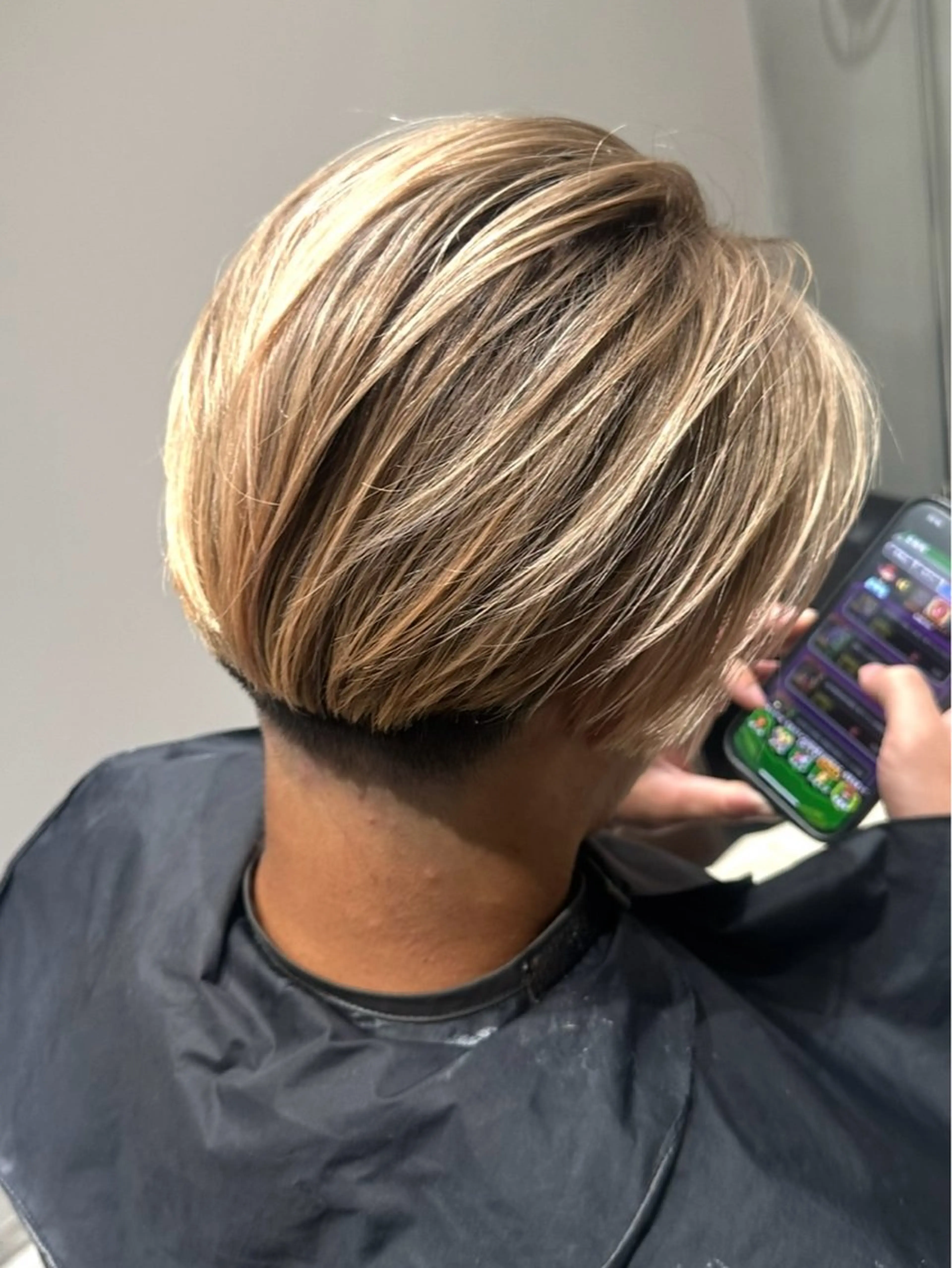 カラー メンズ メンズバレイヤージュ バレイヤージュ カット ヘアカラー メンズバレイヤージュ /町田/木村悠月のヘアスタイル