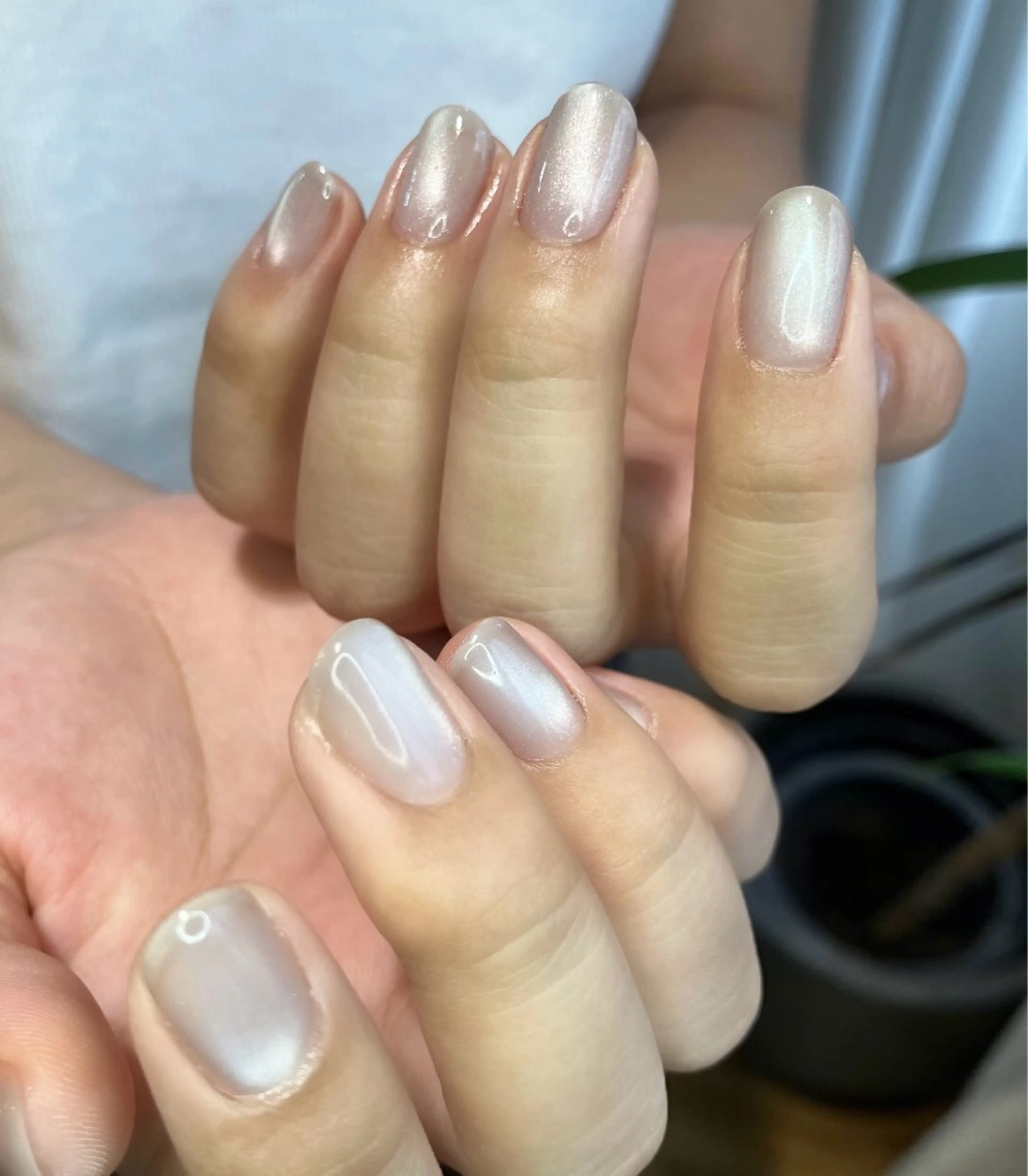 ネイル 氷ネイル・うるうるネイル ショートネイル aya☺︎ 恵比寿/広尾のネイルデザイン