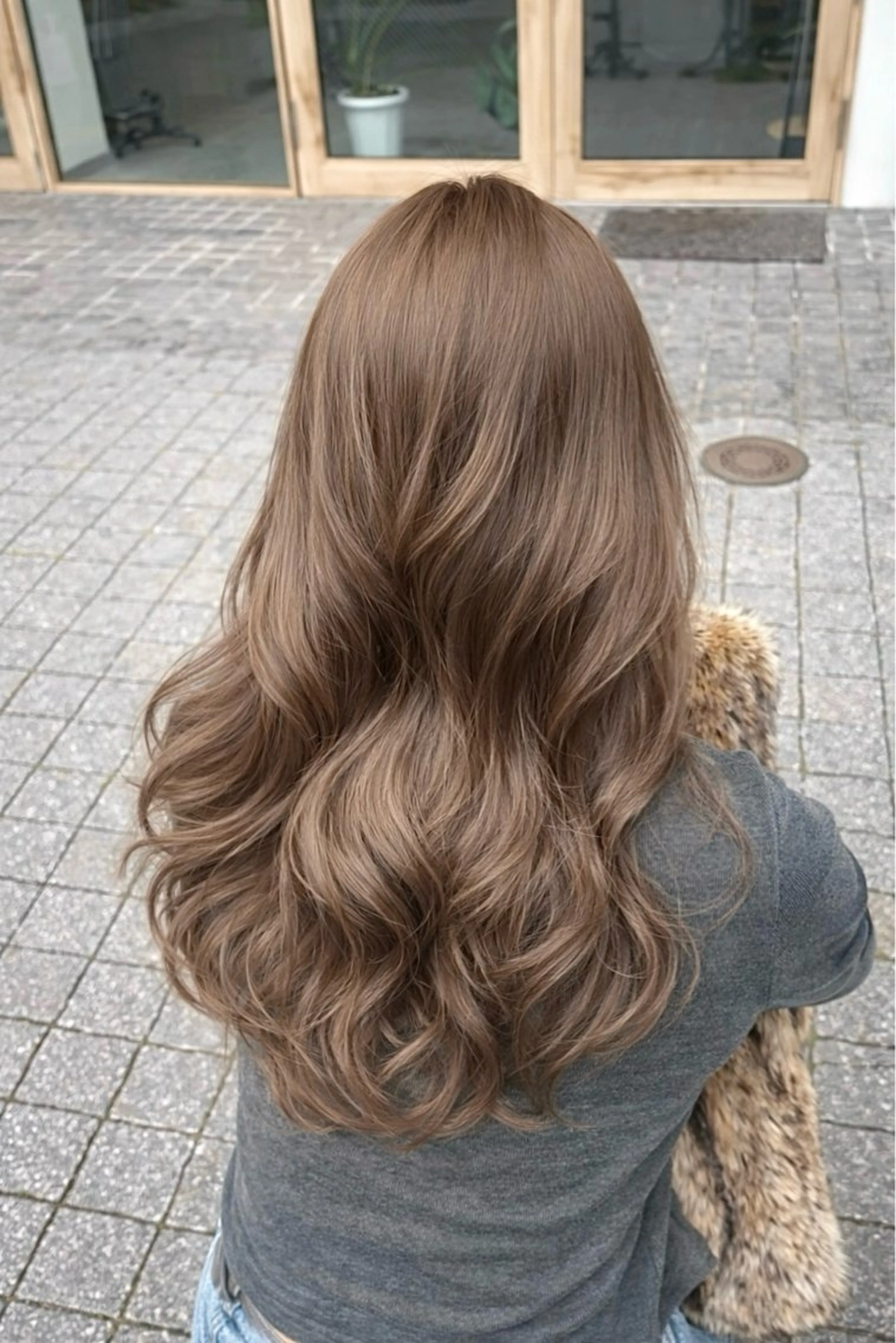 カラー 韓国ヘア/レイヤー Londエレンのヘアスタイル