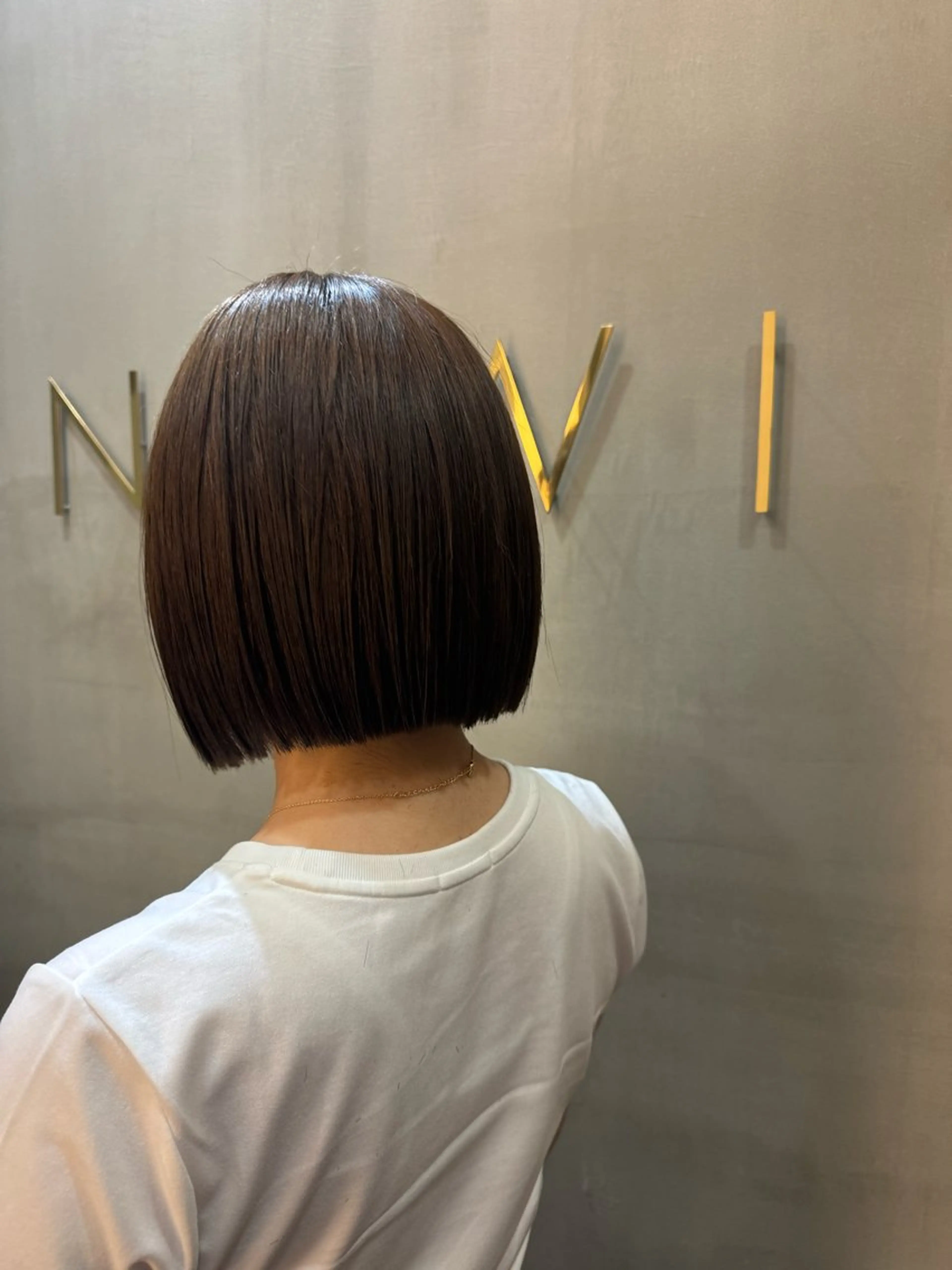 ショート ボブ A.Ｍ.hair所属・レイヤーカット/ 髪質改善/福本凌のヘアスタイル