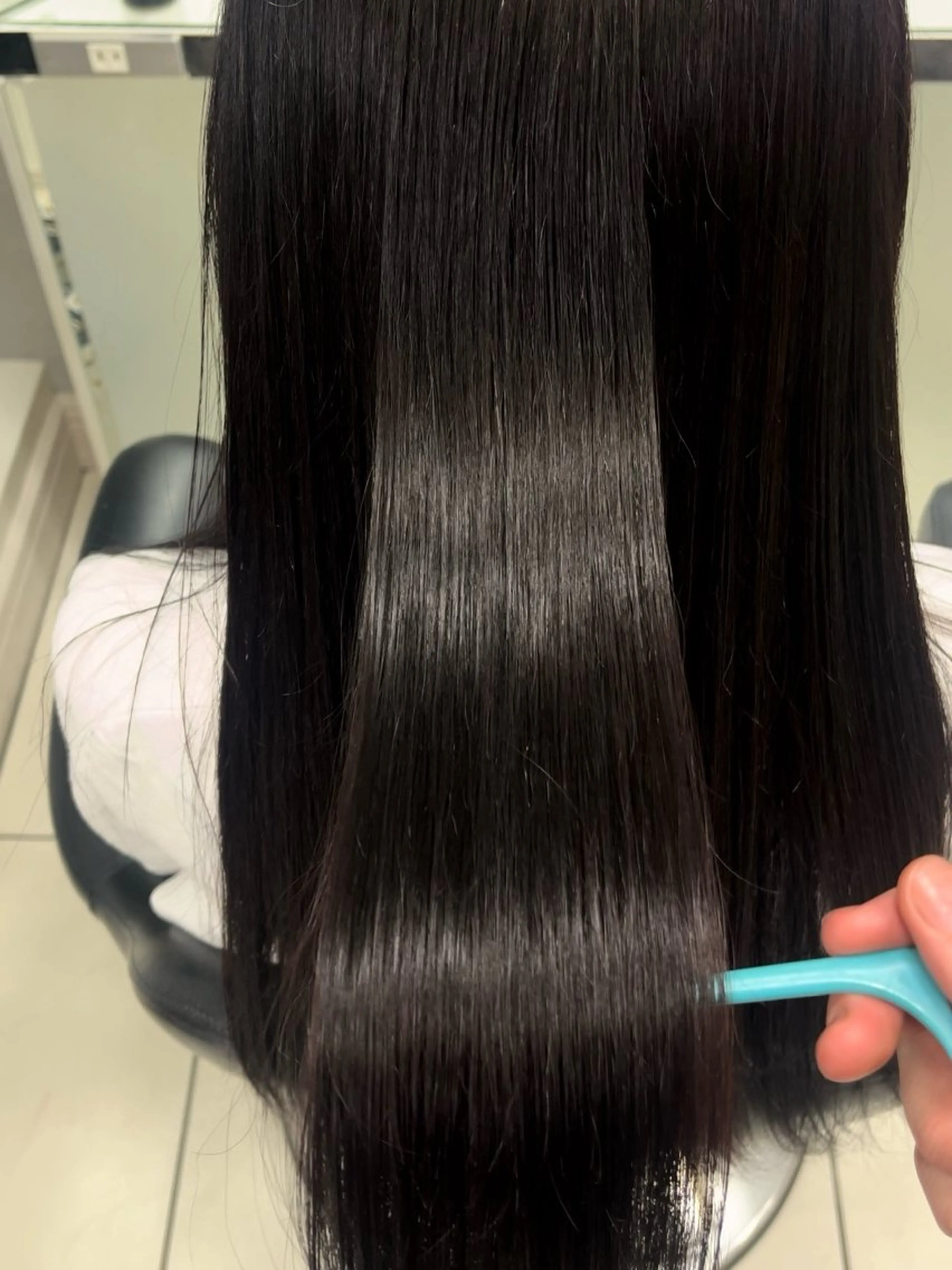 ロング トリートメント 透明感カラー/ レイヤーカット/麻咲のヘアスタイル