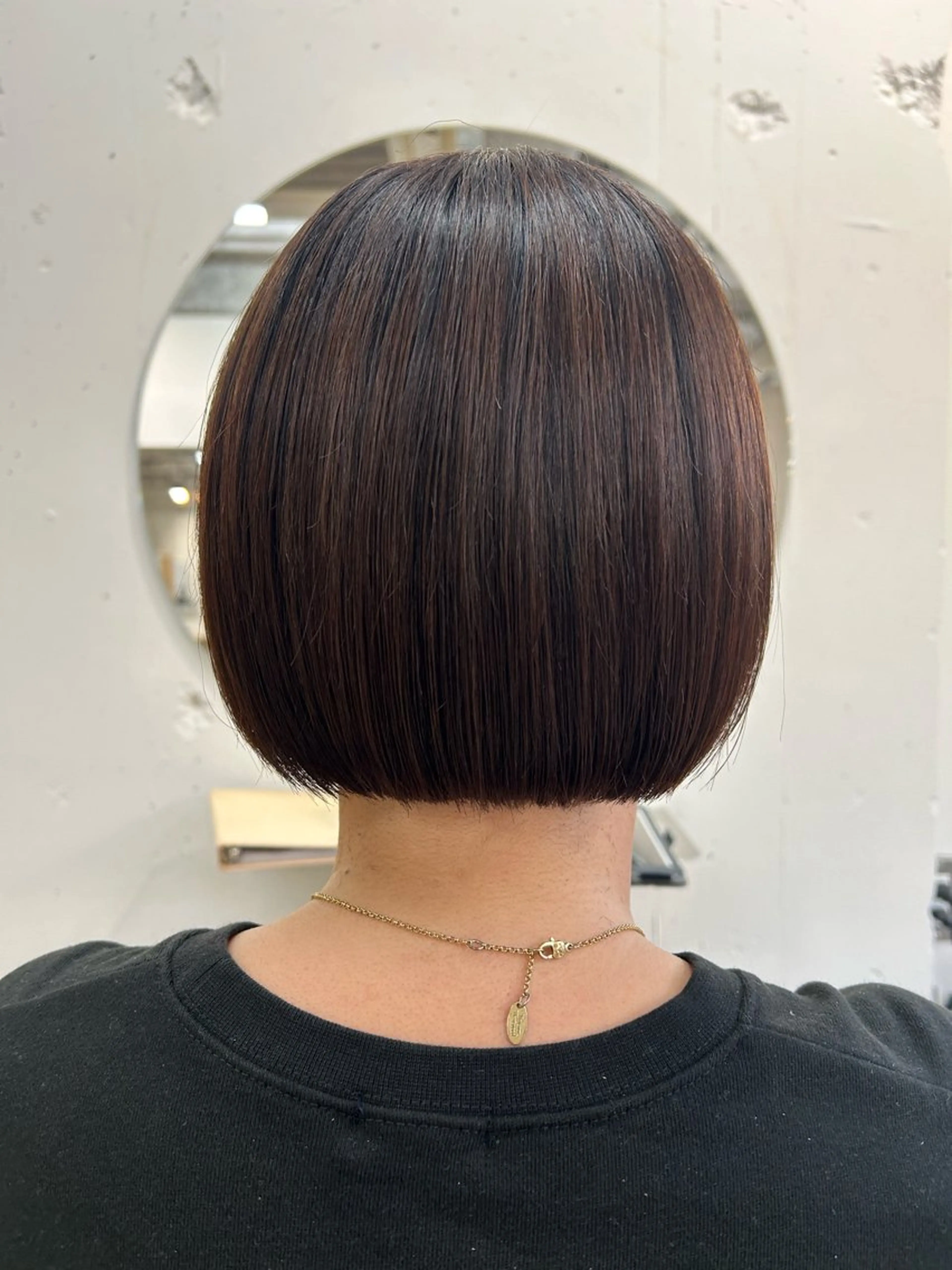 ショート カット トリートメント 新潟/万代/レイヤー 韓国風/明間未来のヘアスタイル