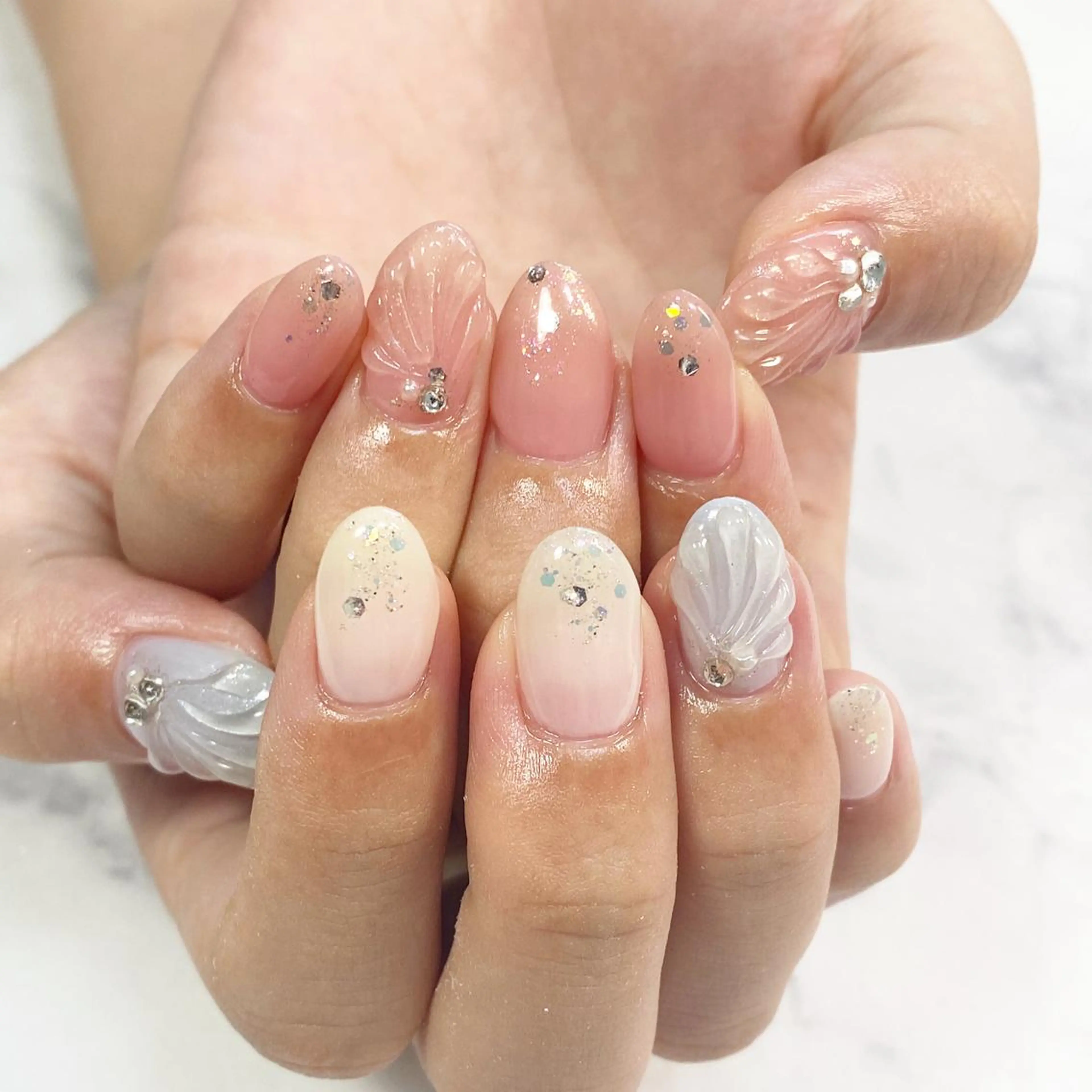 ネイル ハンドネイル mellow mのネイルデザイン