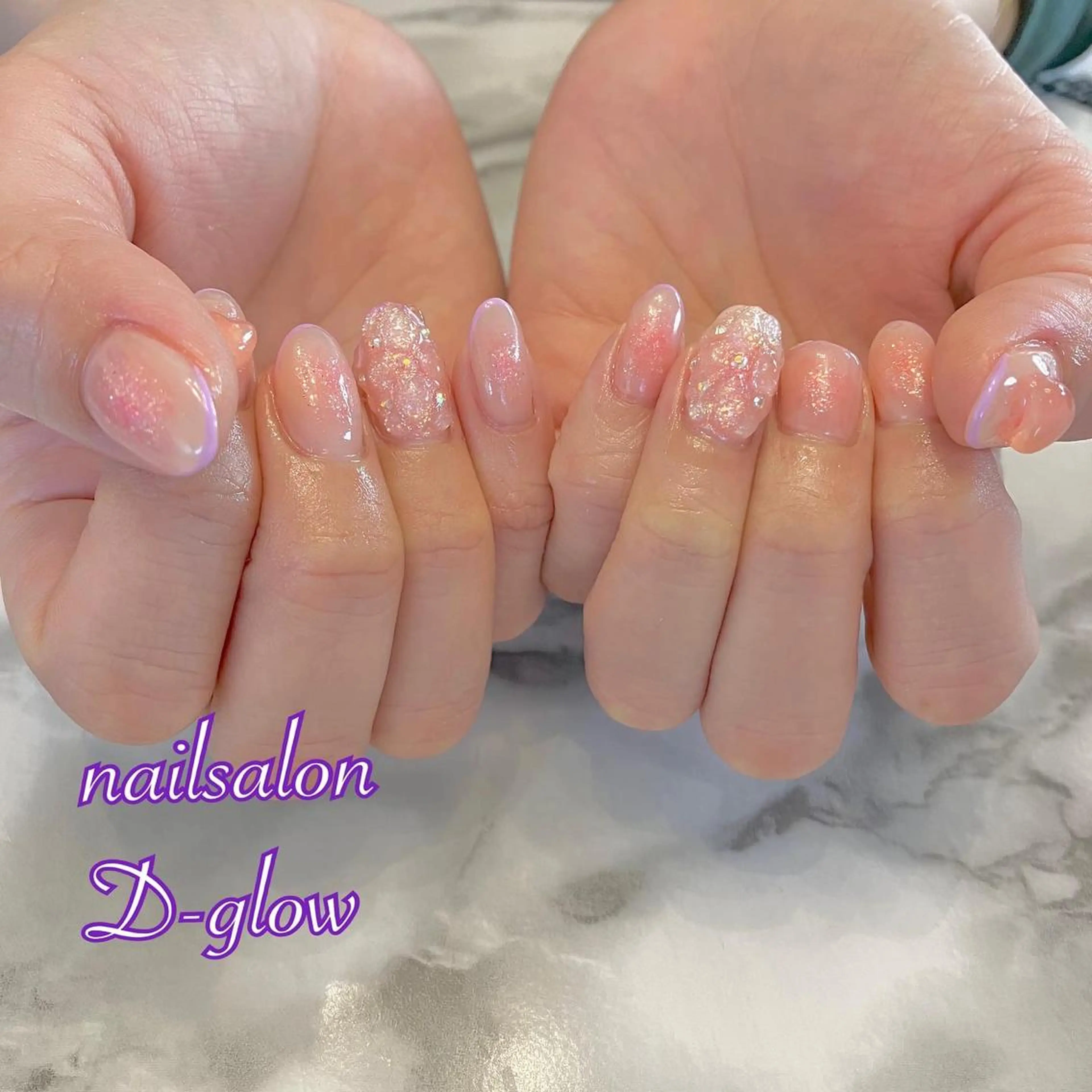 ネイル ハンドネイル ネイルサロン D-glowのネイルデザイン
