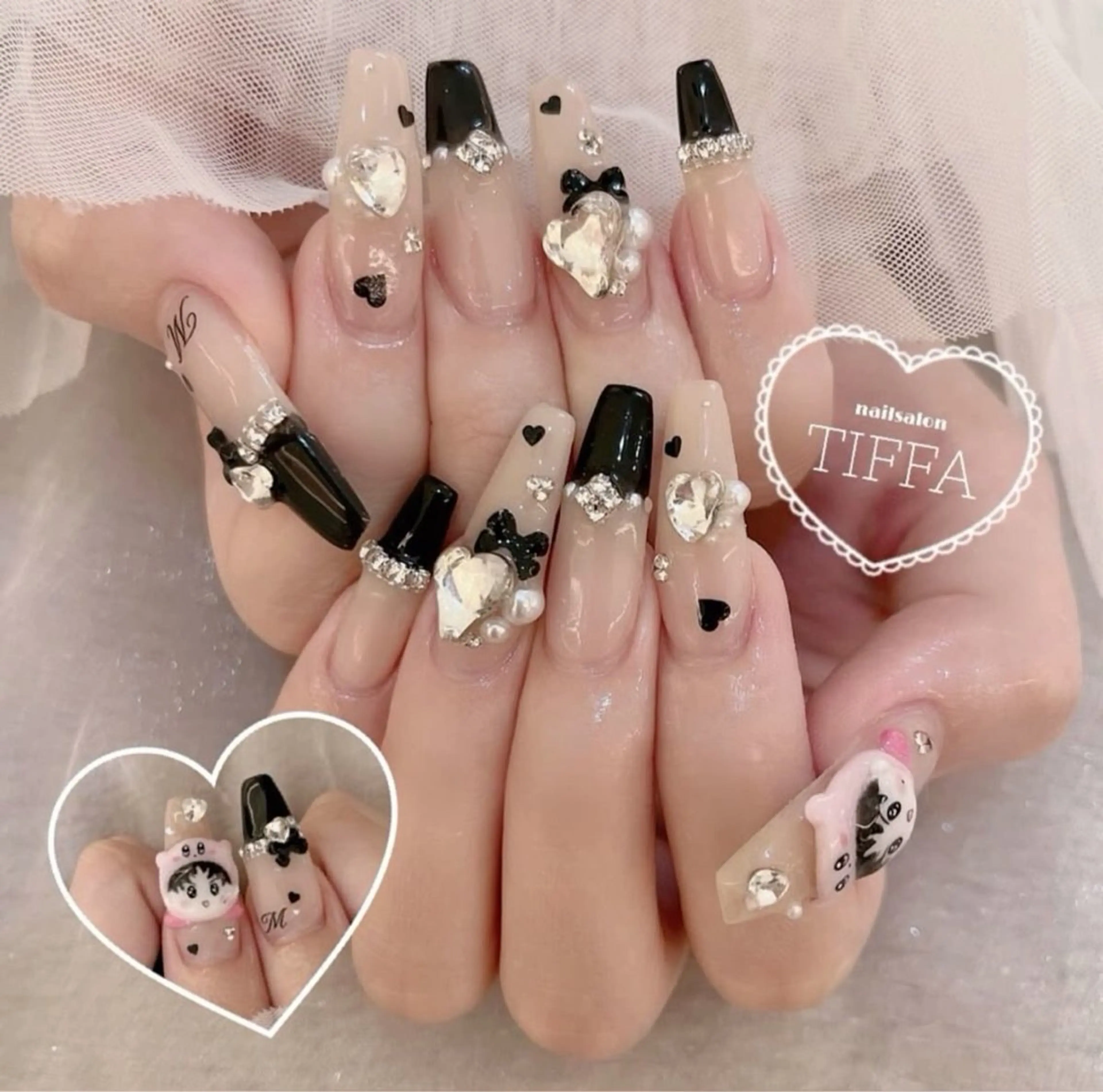 ネイル グラデーション ラメ(グリッター) マグネットネイル ミラーネイル ニュアンスネイル ハンドネイル Lumi de nails所属・Lumi de nailsのネイルデザイン