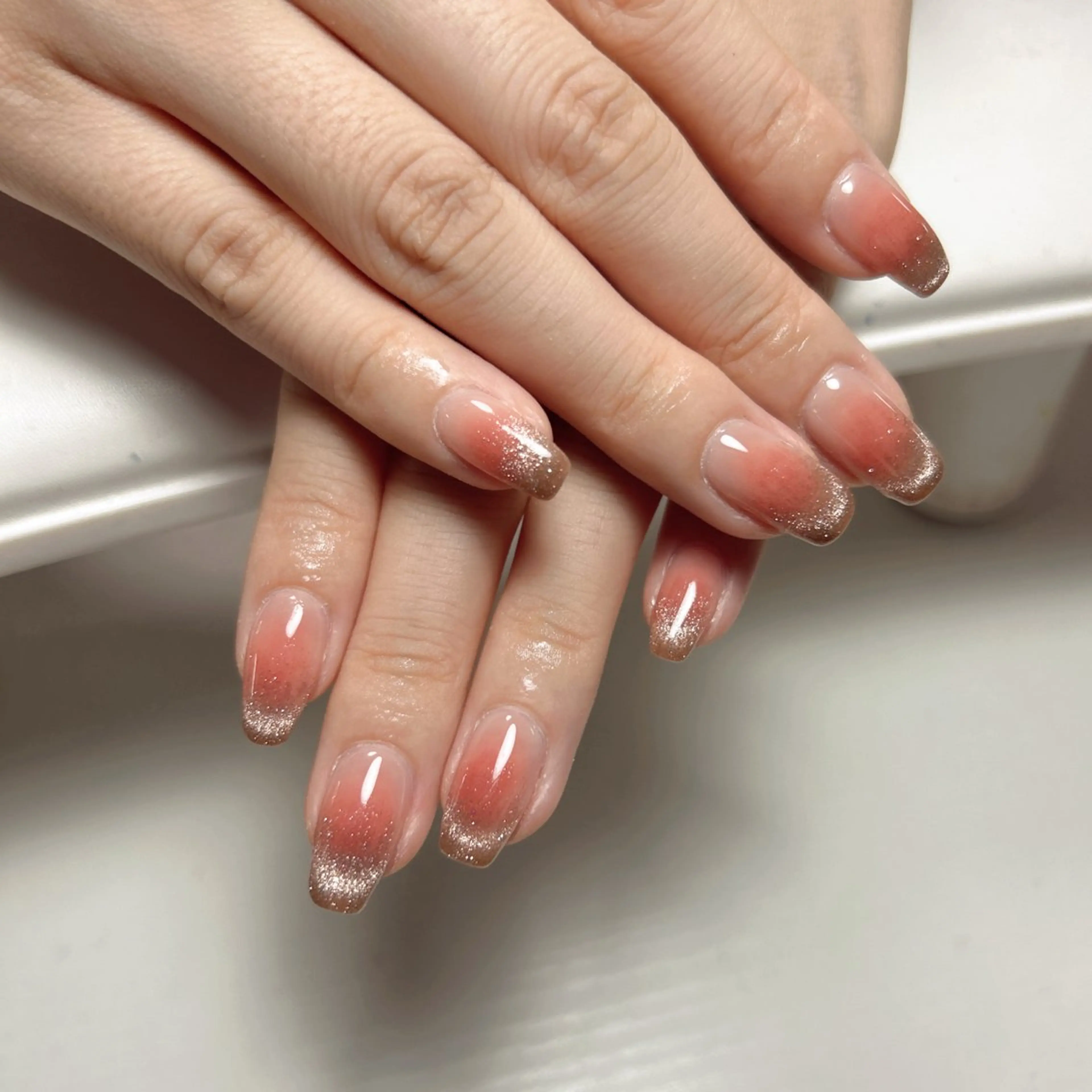 ショート ハンドネイル 28ネイルㅤㅤㅤㅤ ことはのネイルデザイン