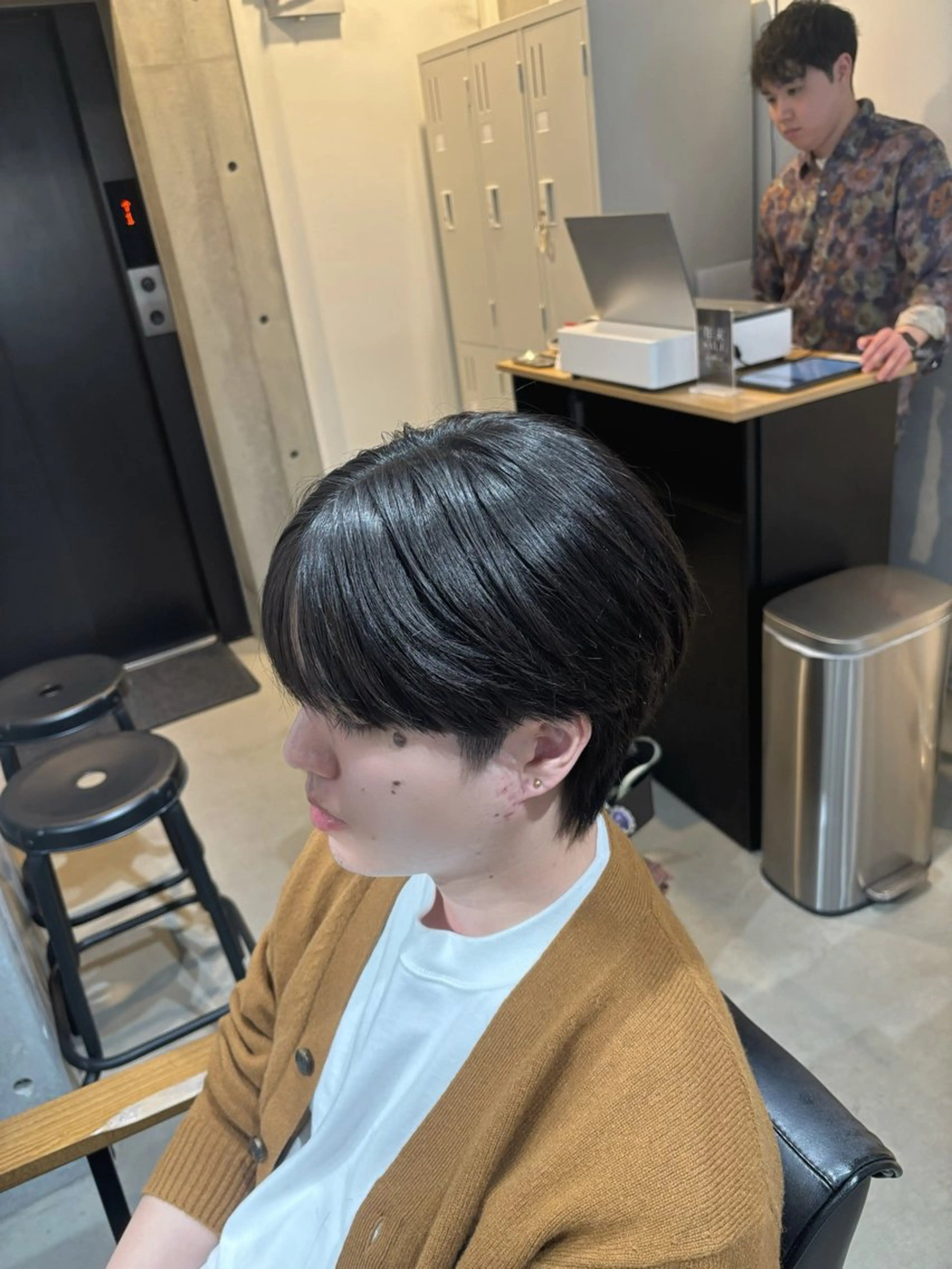 メンズ カット 韓国&メンズウルフ 高森蓮のヘアスタイル