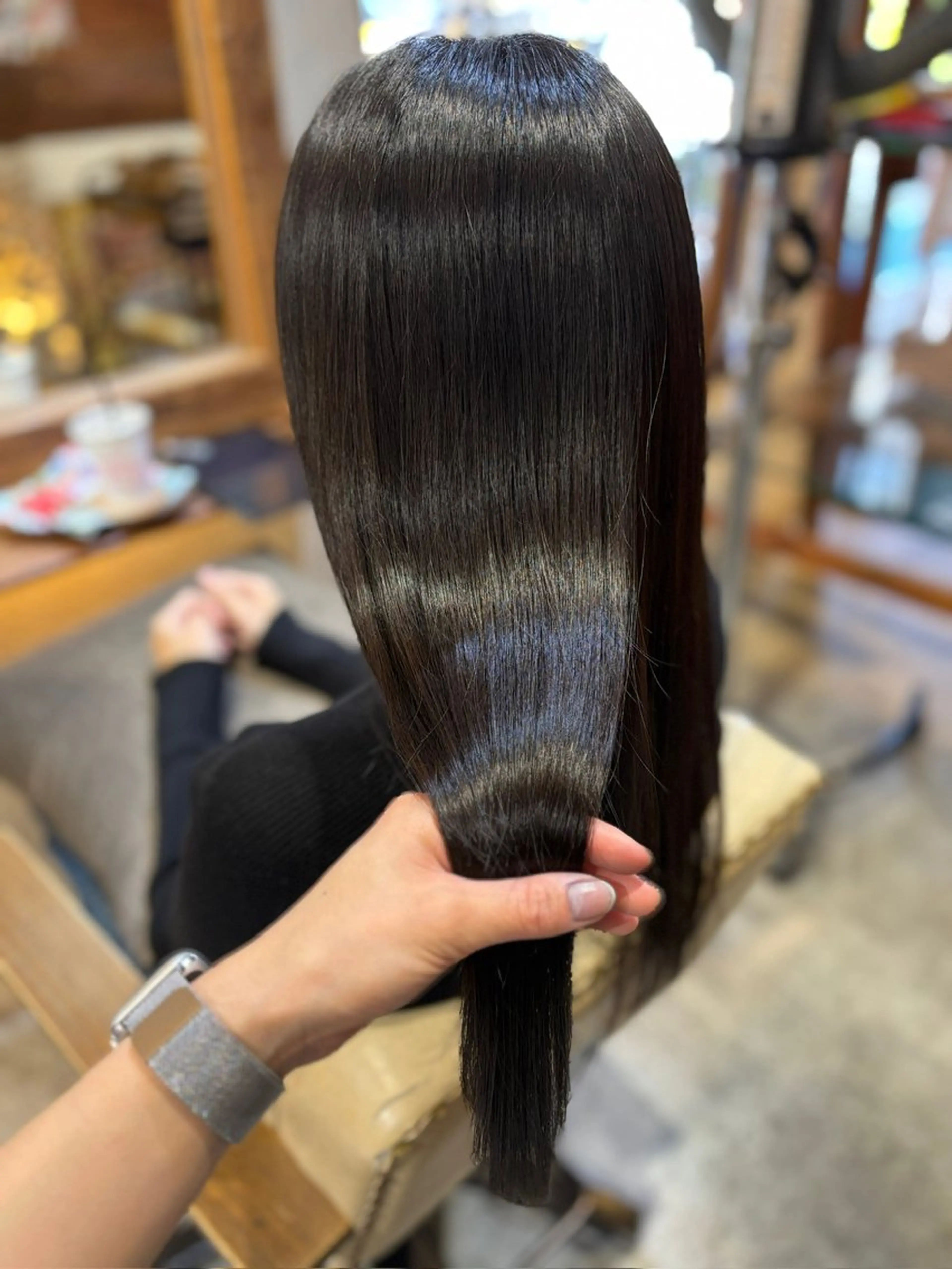 ロング カット トリートメント ヘッドスパ putri店長 和田鈴采のヘアスタイル