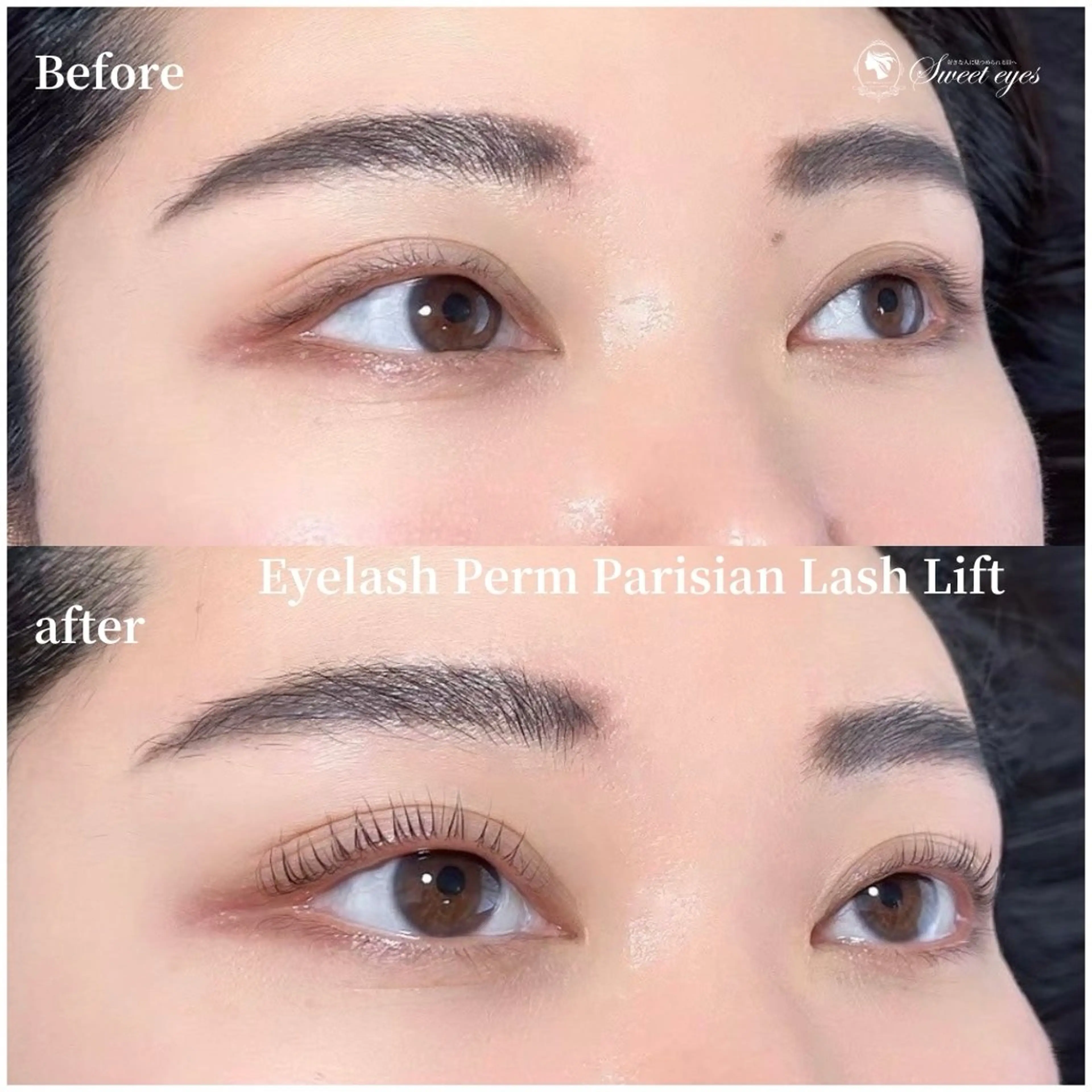 マツエク・マツパ パリジェンヌラッシュリフト マツパ Sweeteyes 金山店のマツエク・マツパデザイン