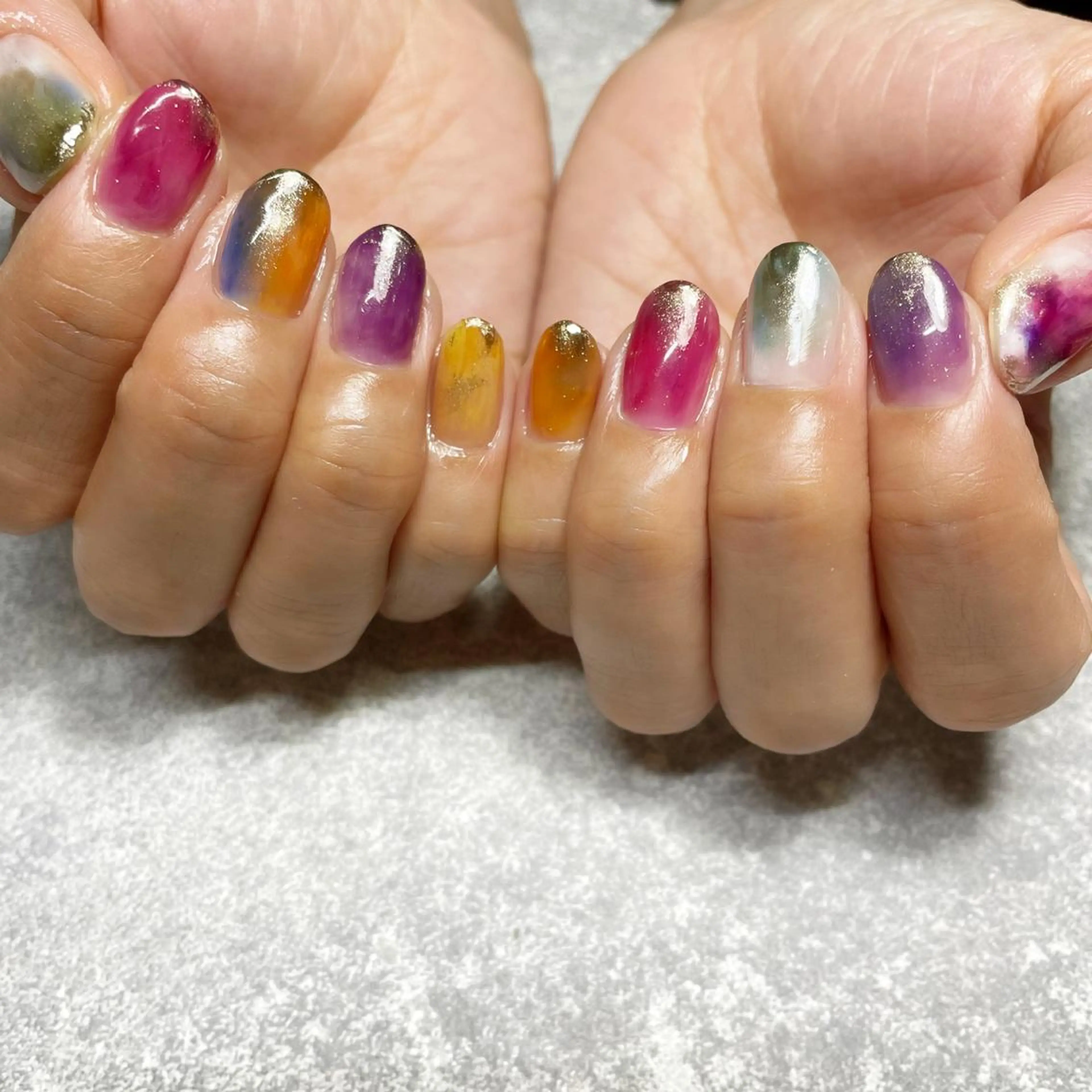 ネイル アートネイル ilo所属・舟橋 恭子のネイルデザイン