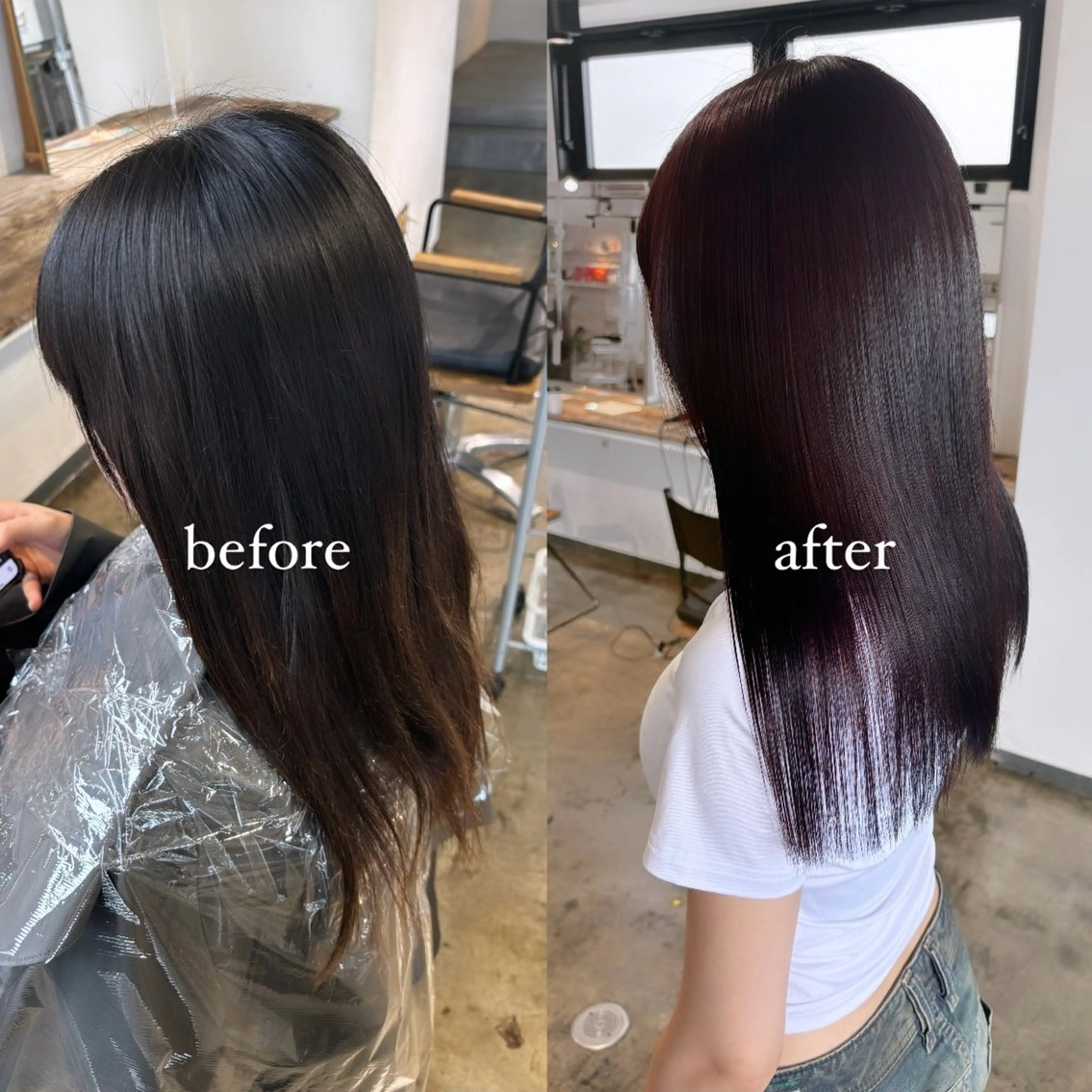 12/27.28限定♥️透明感カラー＋トリートメント(SB込)+/ブリーチなしカラー/韓国/名古屋/栄/髪質改善の写真
